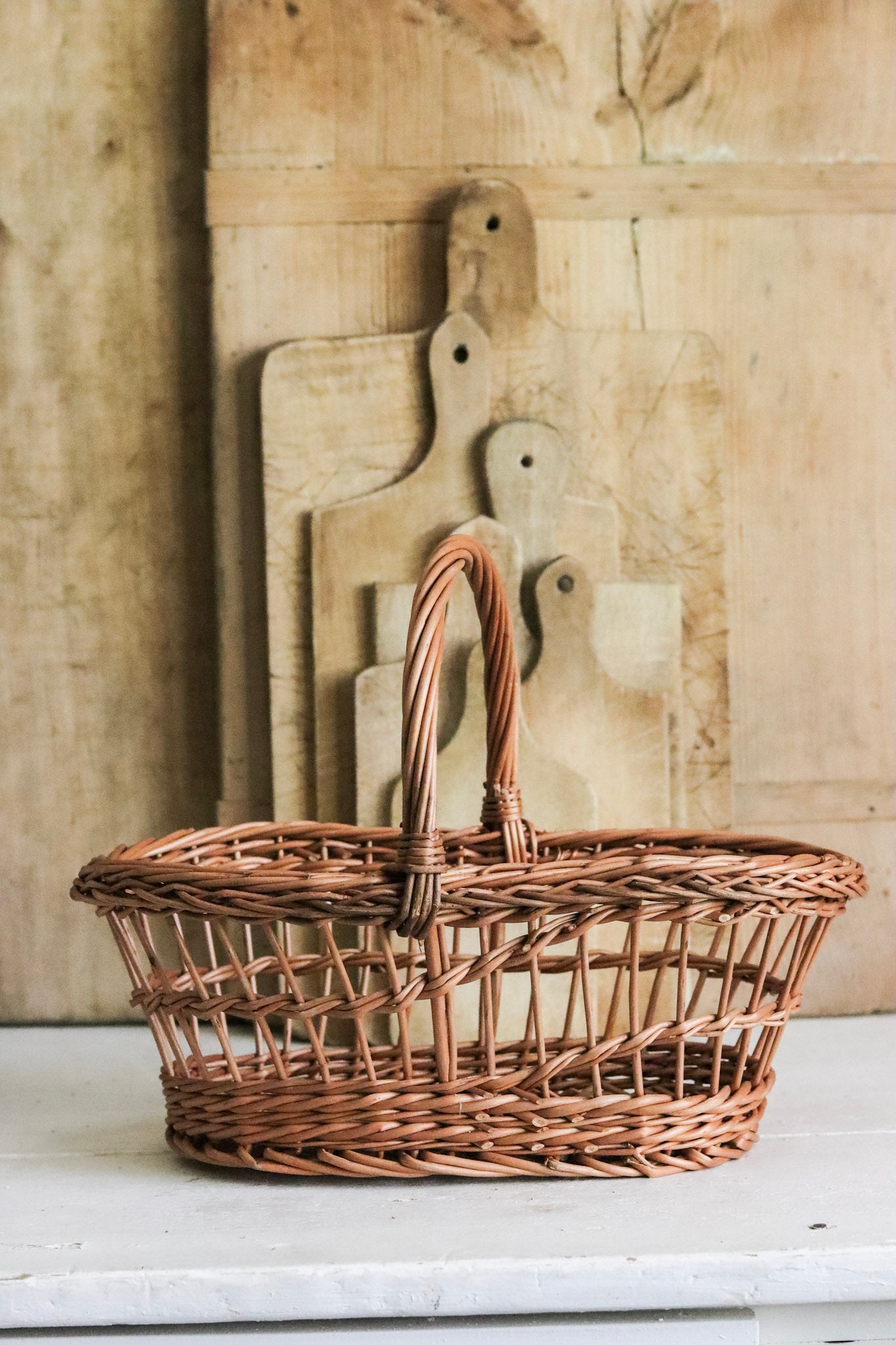 Vintage French Strawberry Basket
