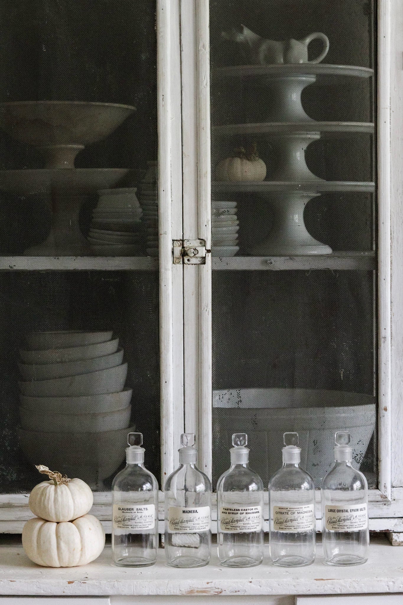 Vintage English Apothecary Bottle