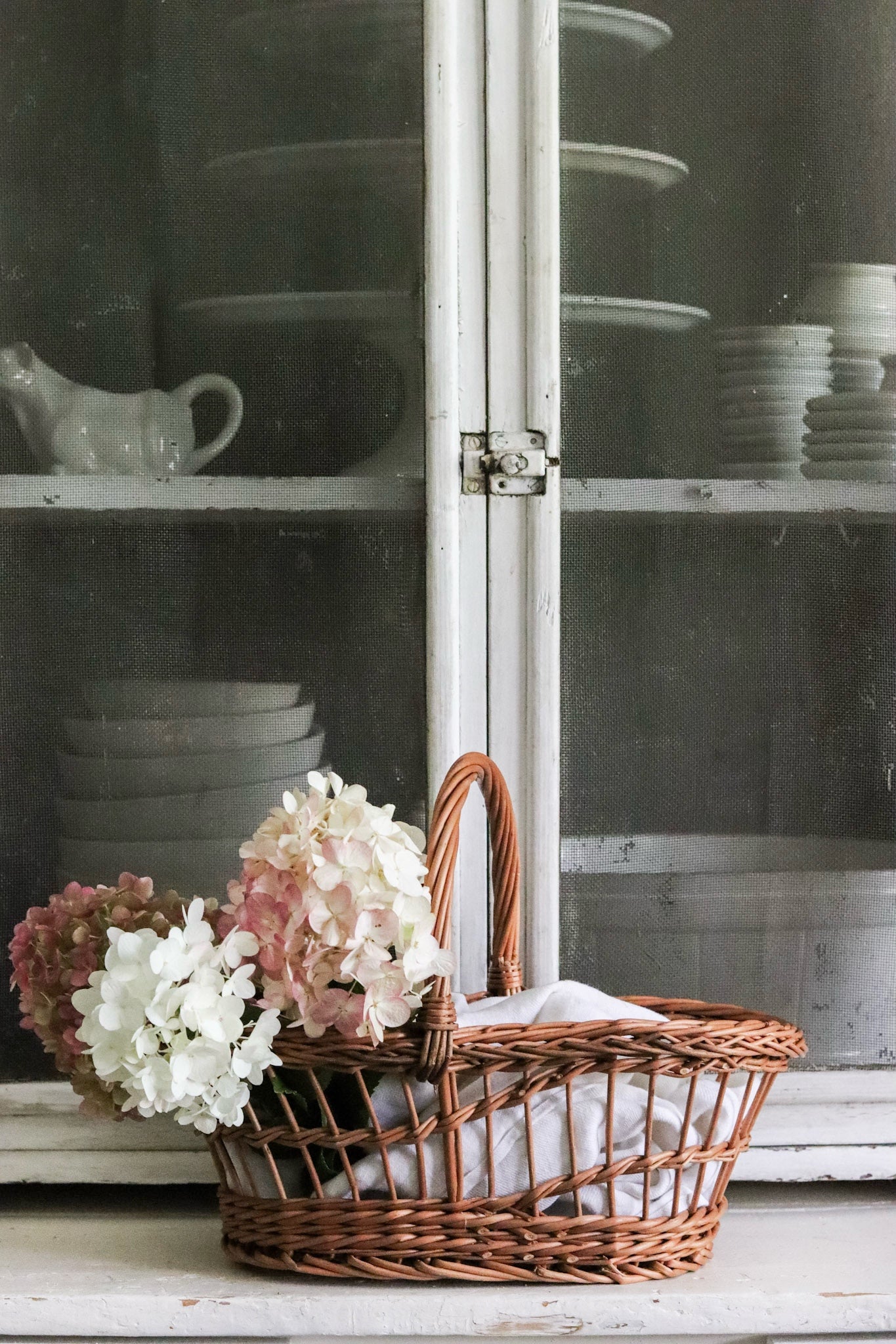 Vintage French Strawberry Basket