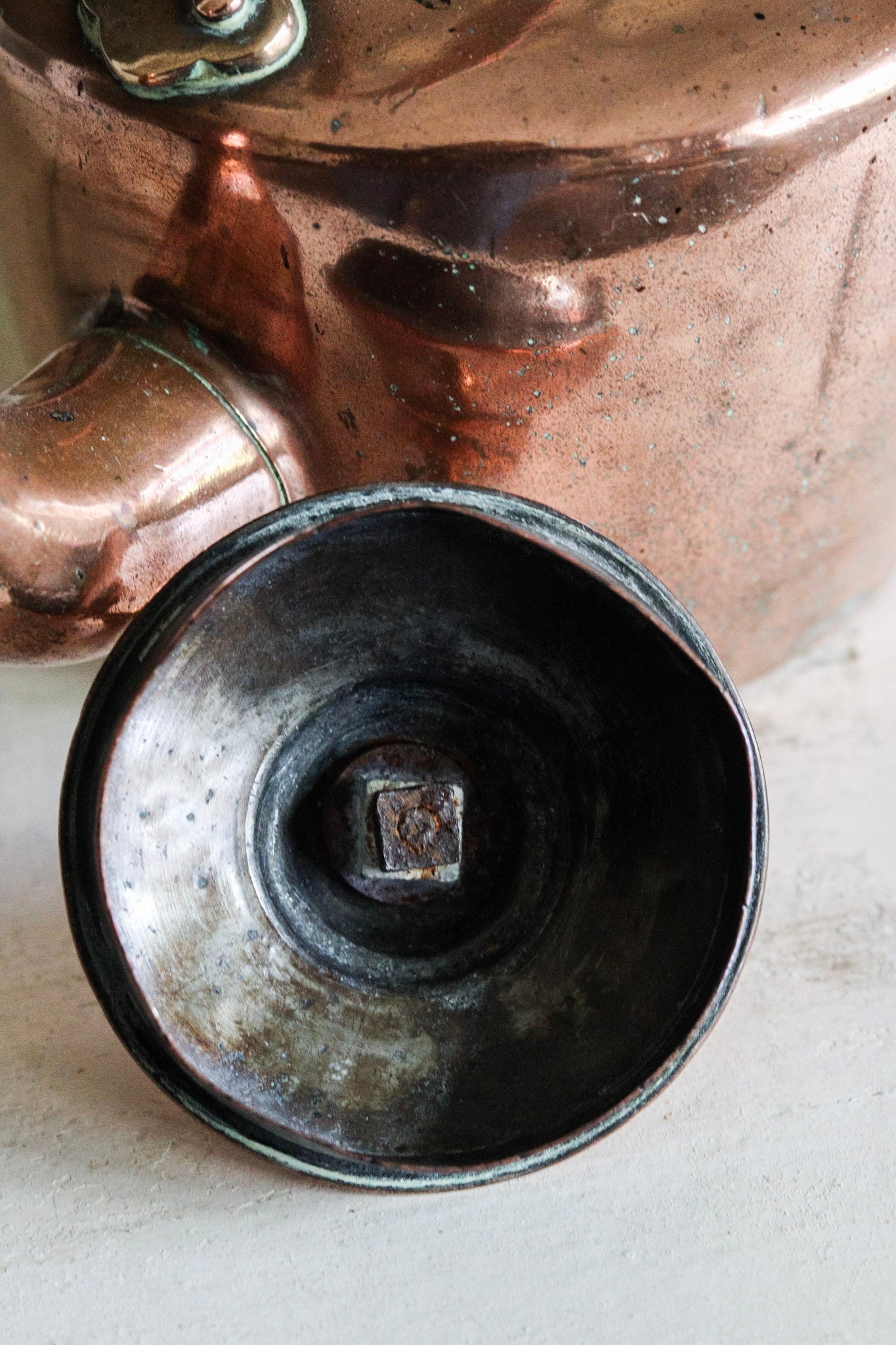 Antique English Copper Kettle