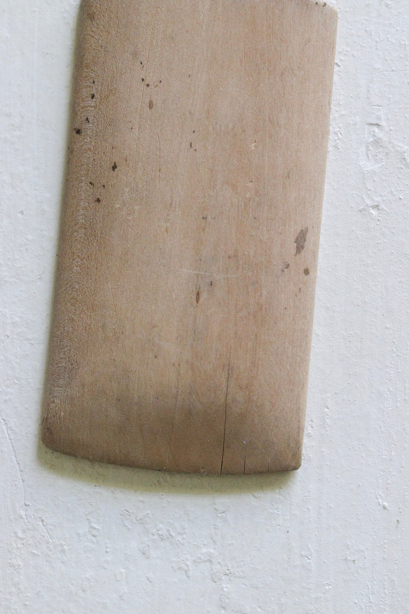 Vintage English Wooden Butter Pat