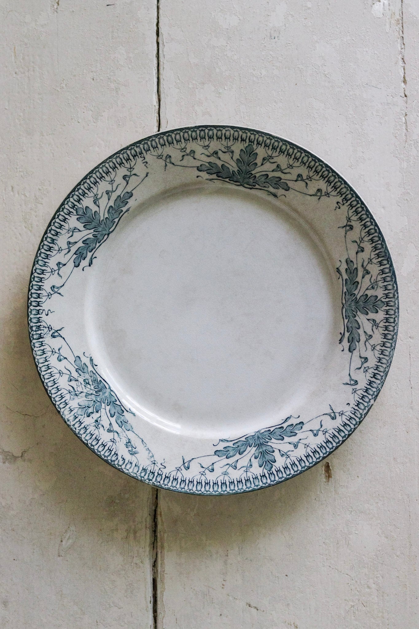 Antique French Transferware Plate
