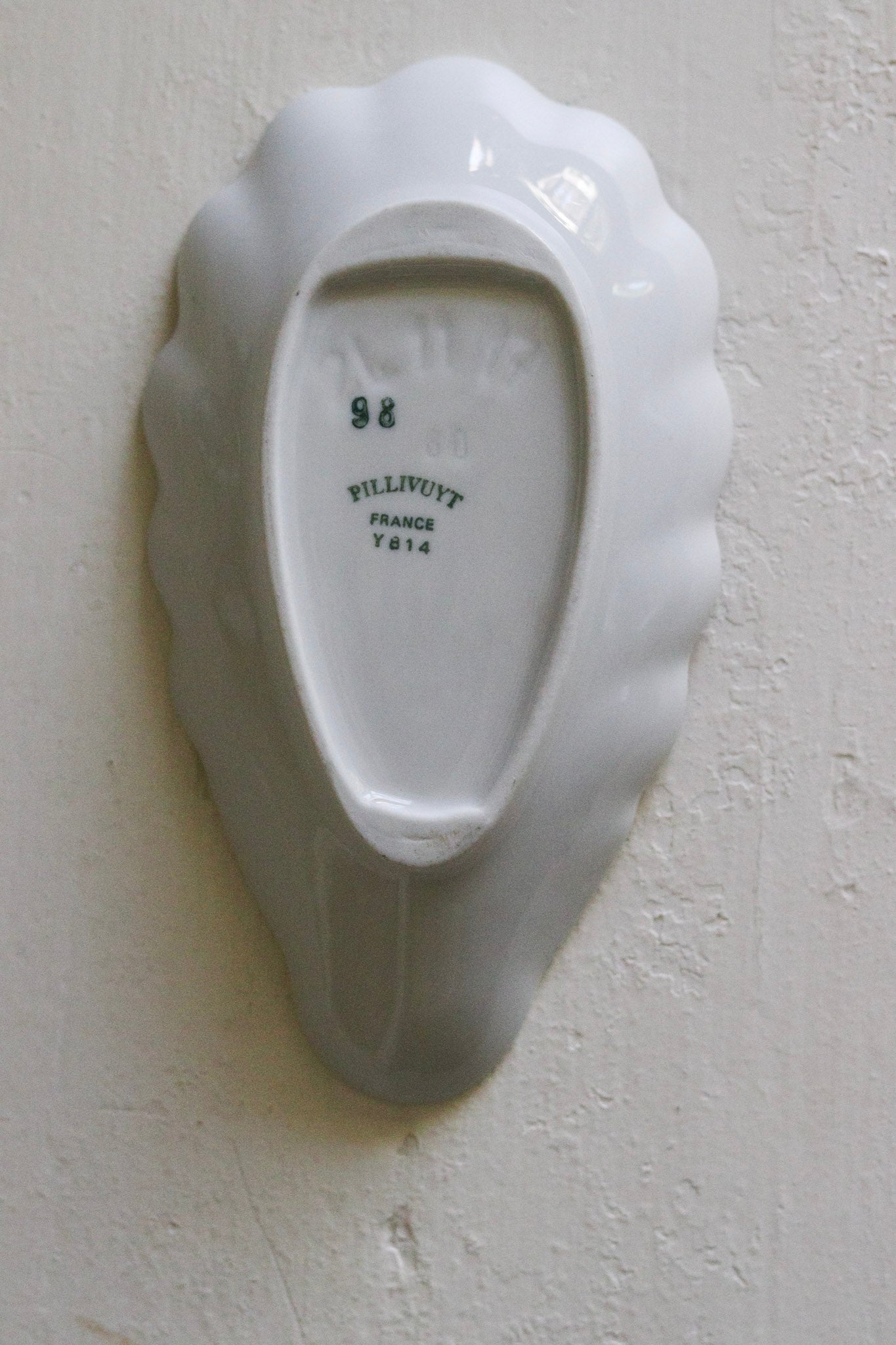 Vintage French Shell Spoon Rest No.1 (Smaller)