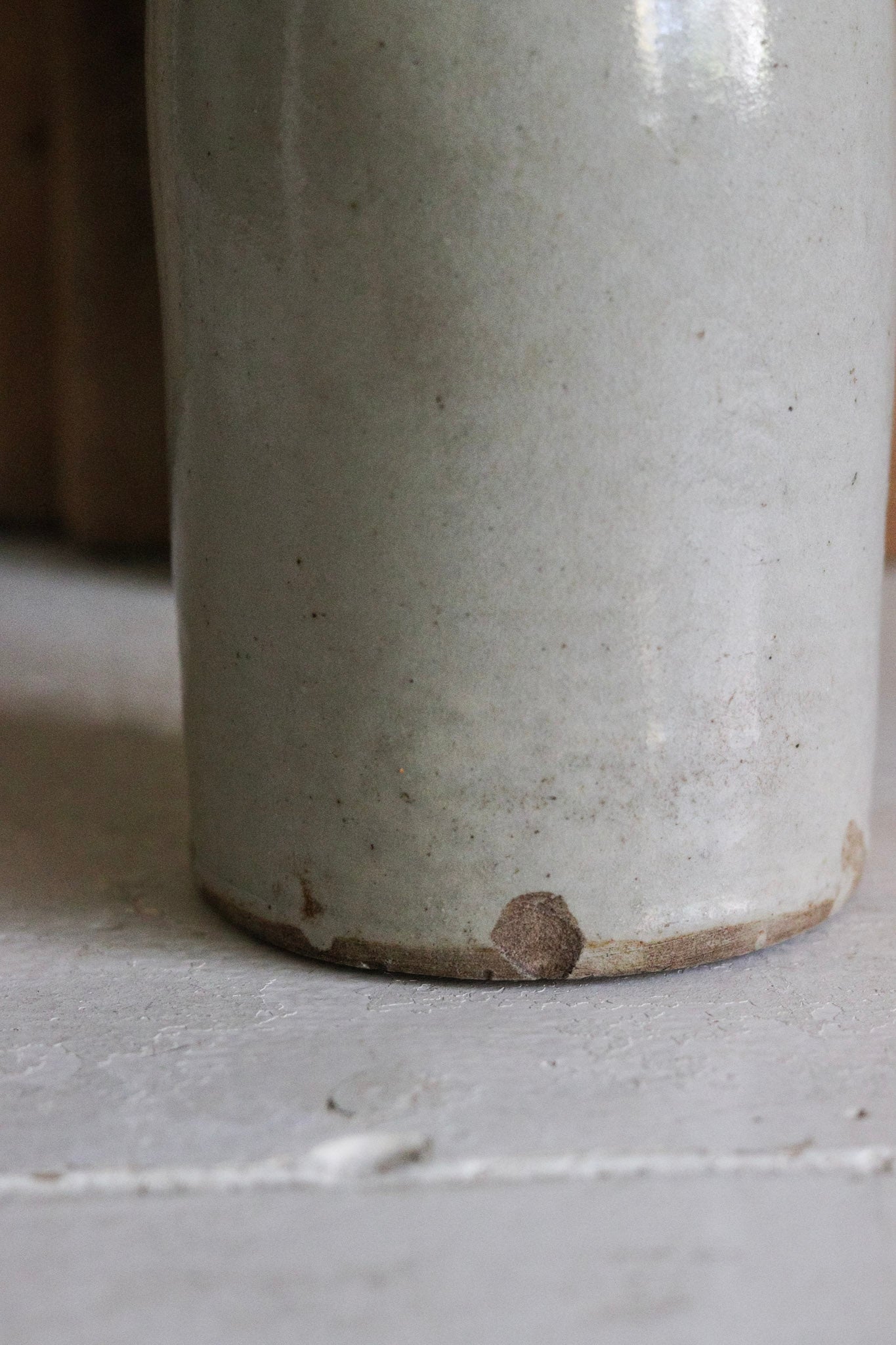 Vintage French Stoneware Bottle No.3