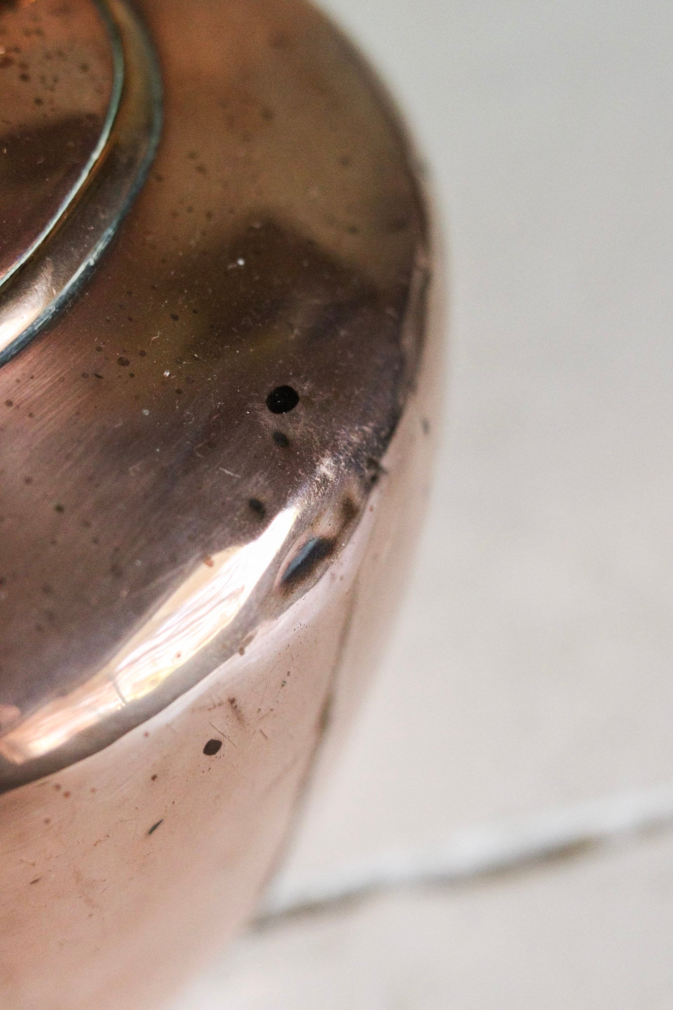 Petite Antique English Copper Kettle