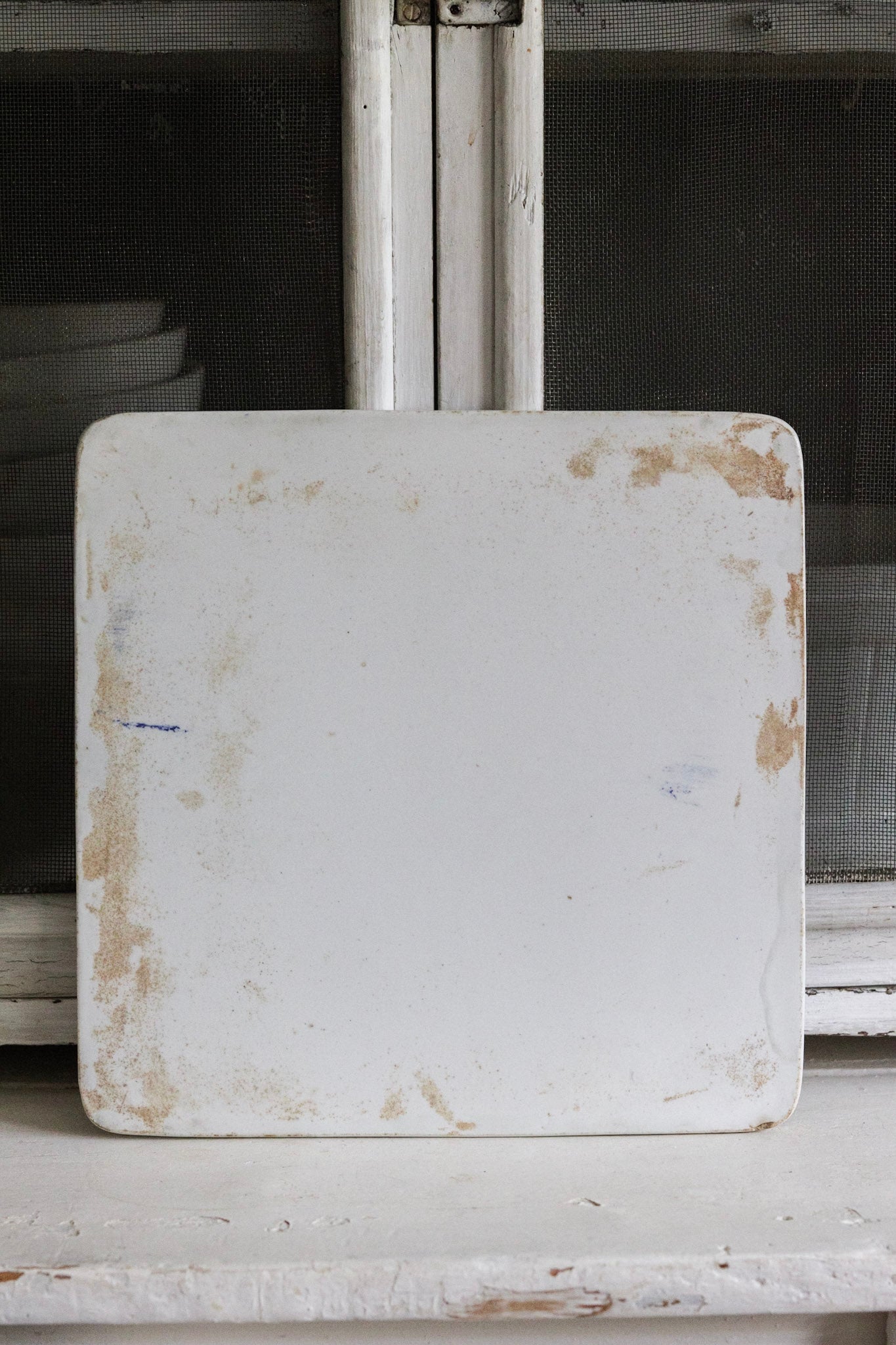 Antique English Pharmacist Pill Plate
