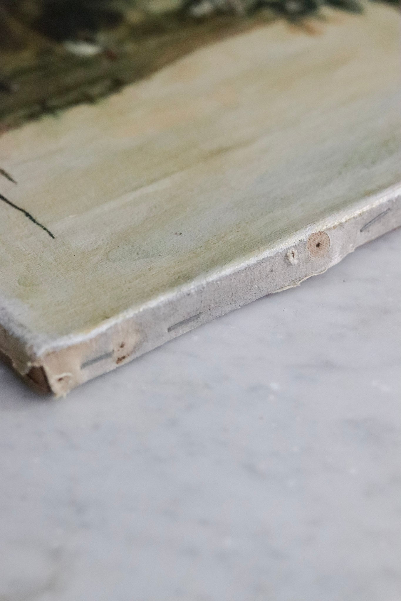 Antique French Oil Painting