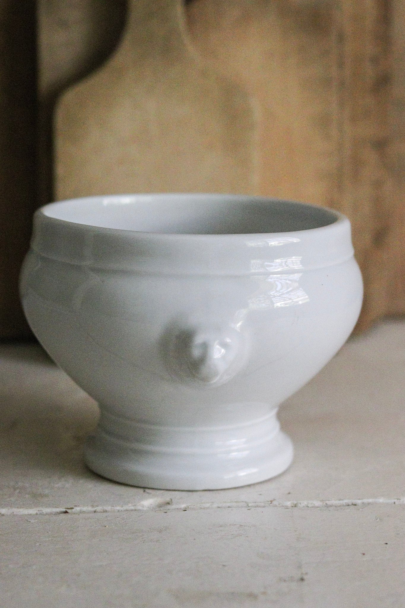 Vintage French Lion Bowl