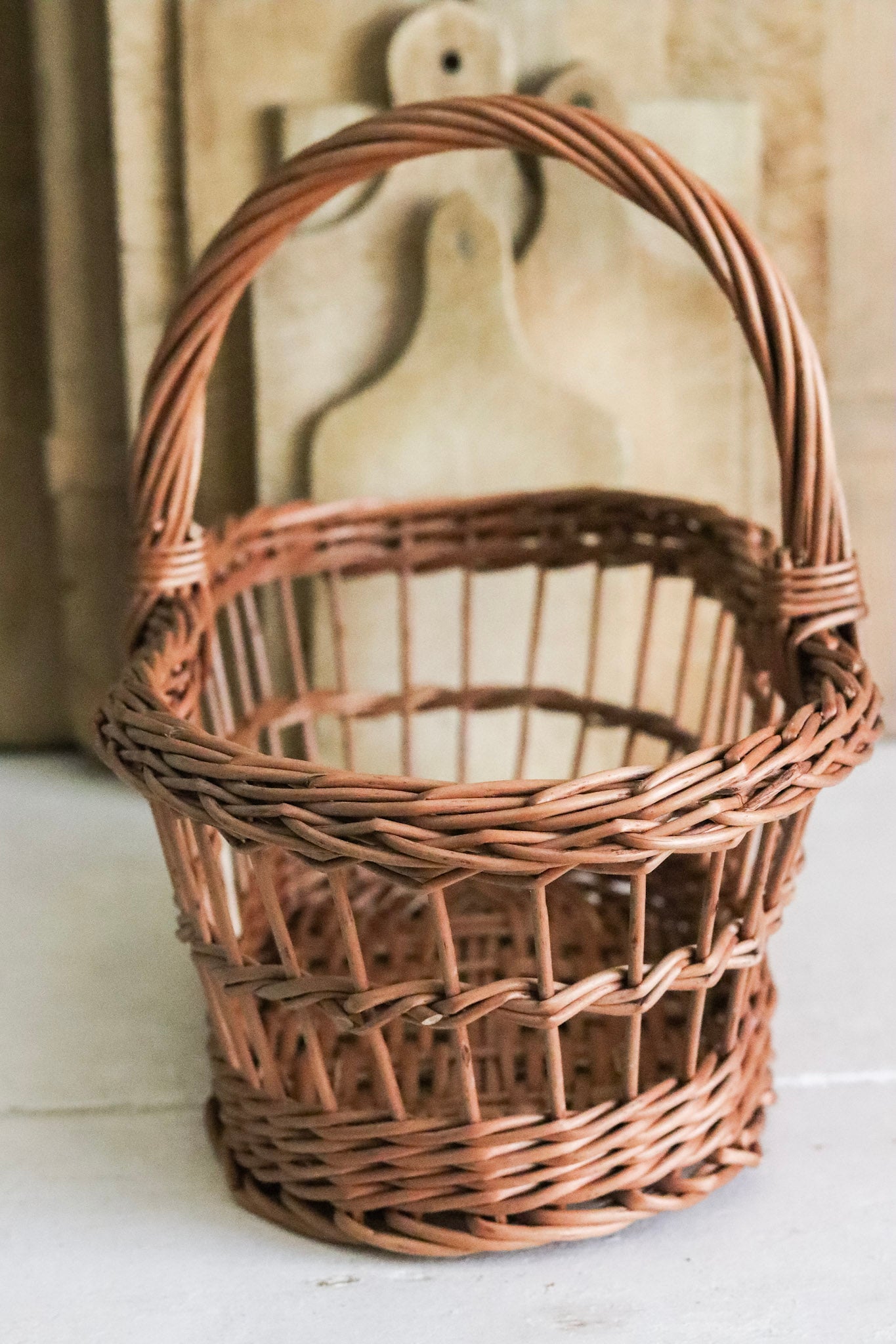 Vintage French Strawberry Basket