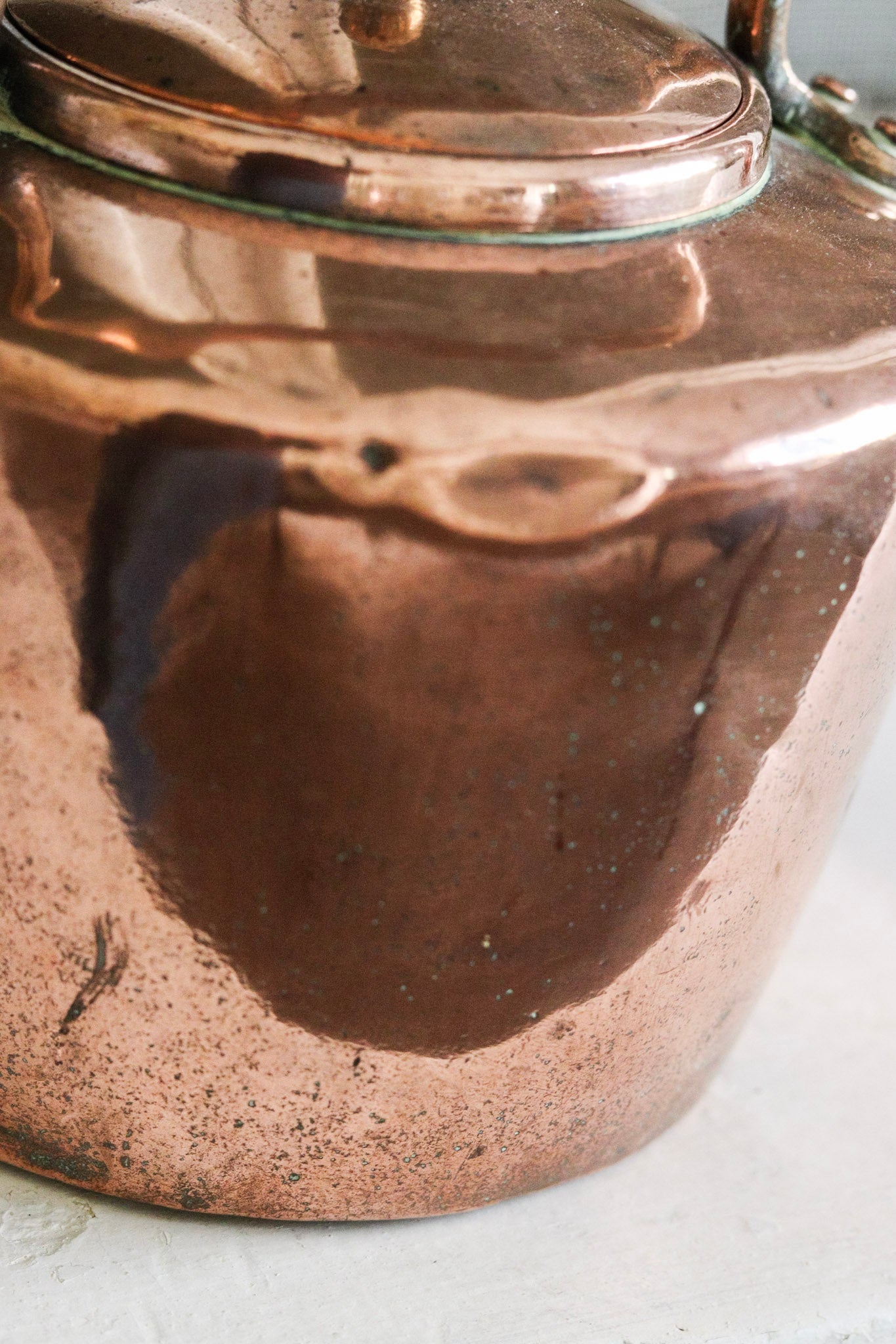 Antique English Copper Kettle