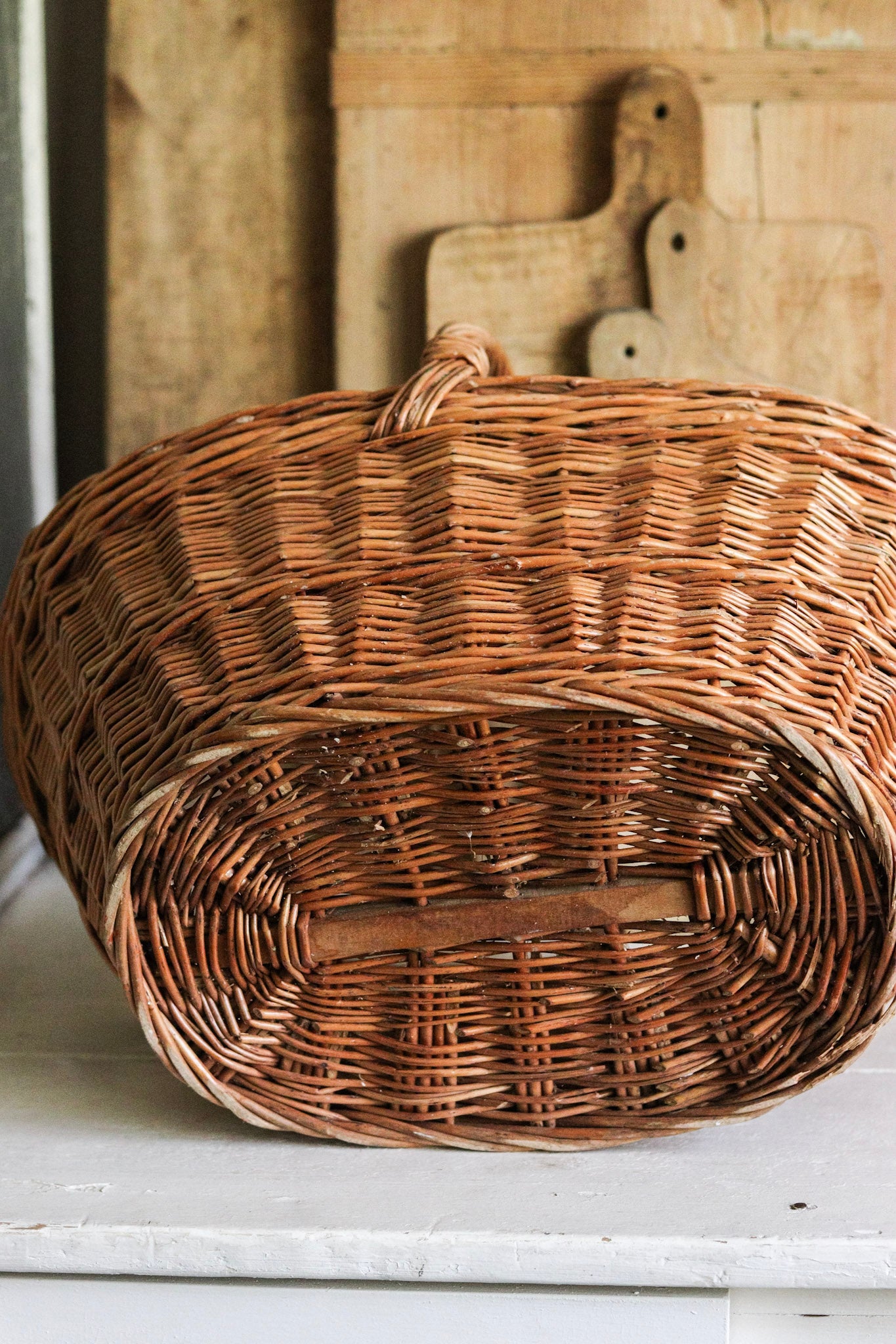 Vintage European Harvest Basket