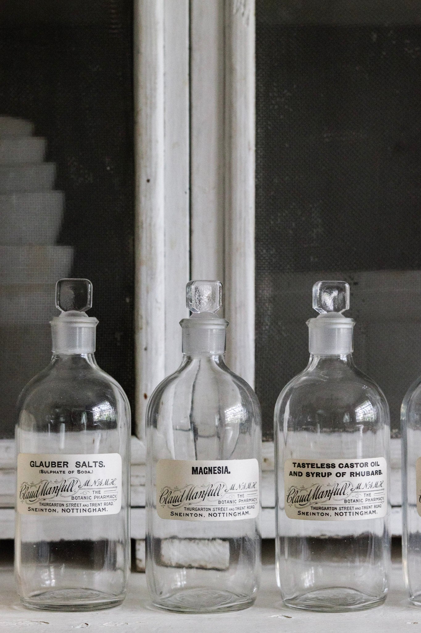 Vintage English Apothecary Bottle