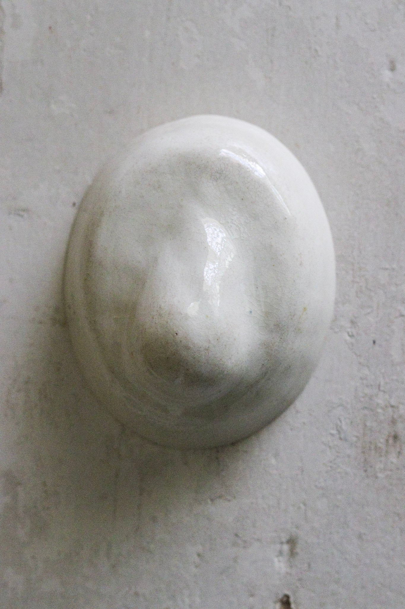 Petite Antique English Ironstone Jelly Mold