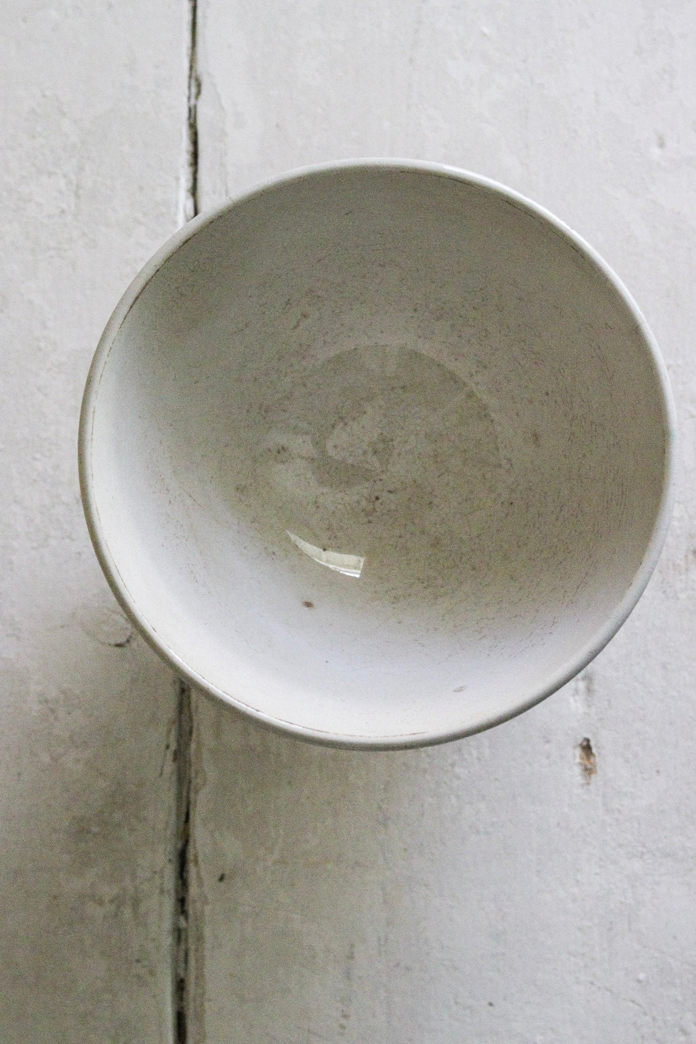 Antique French Ironstone Café Bowl