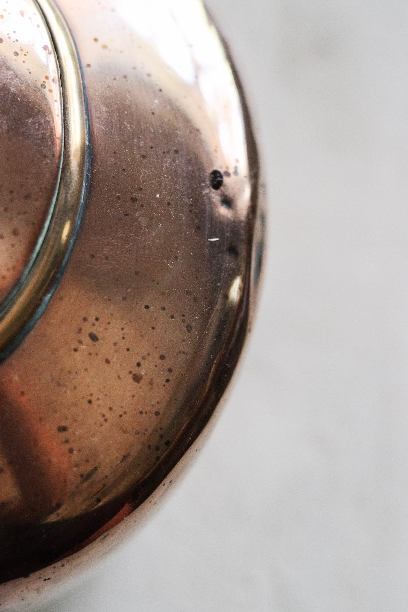 Petite Antique English Copper Kettle