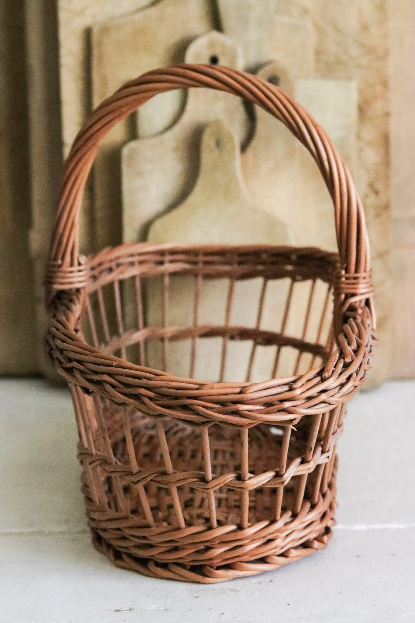 Vintage French Strawberry Basket