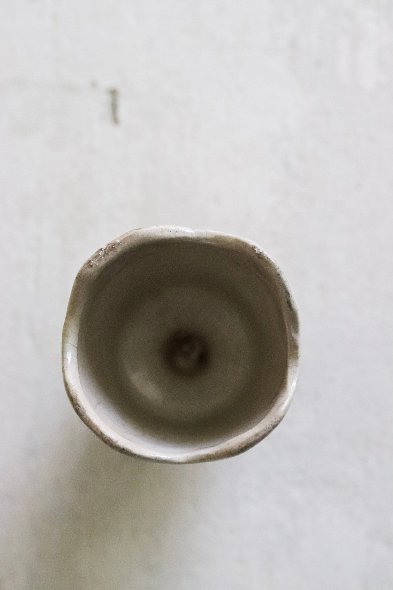 Vintage English Stained Pie Funnel