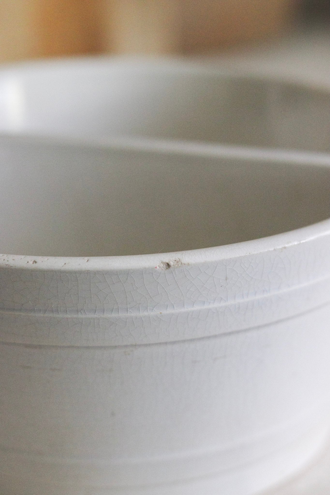 Antique French Ironstone Divided Basin