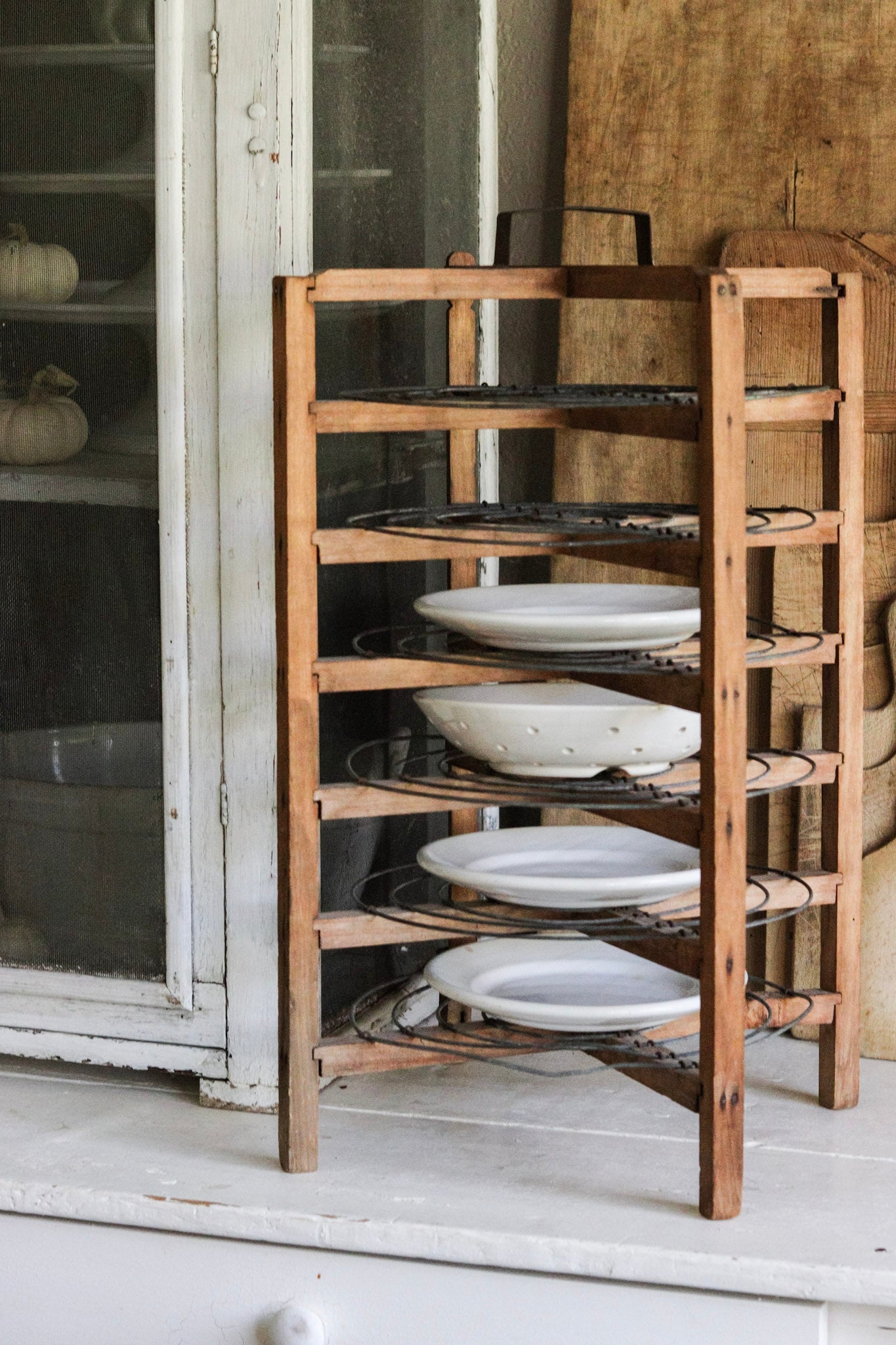 Antique French Tart Rack