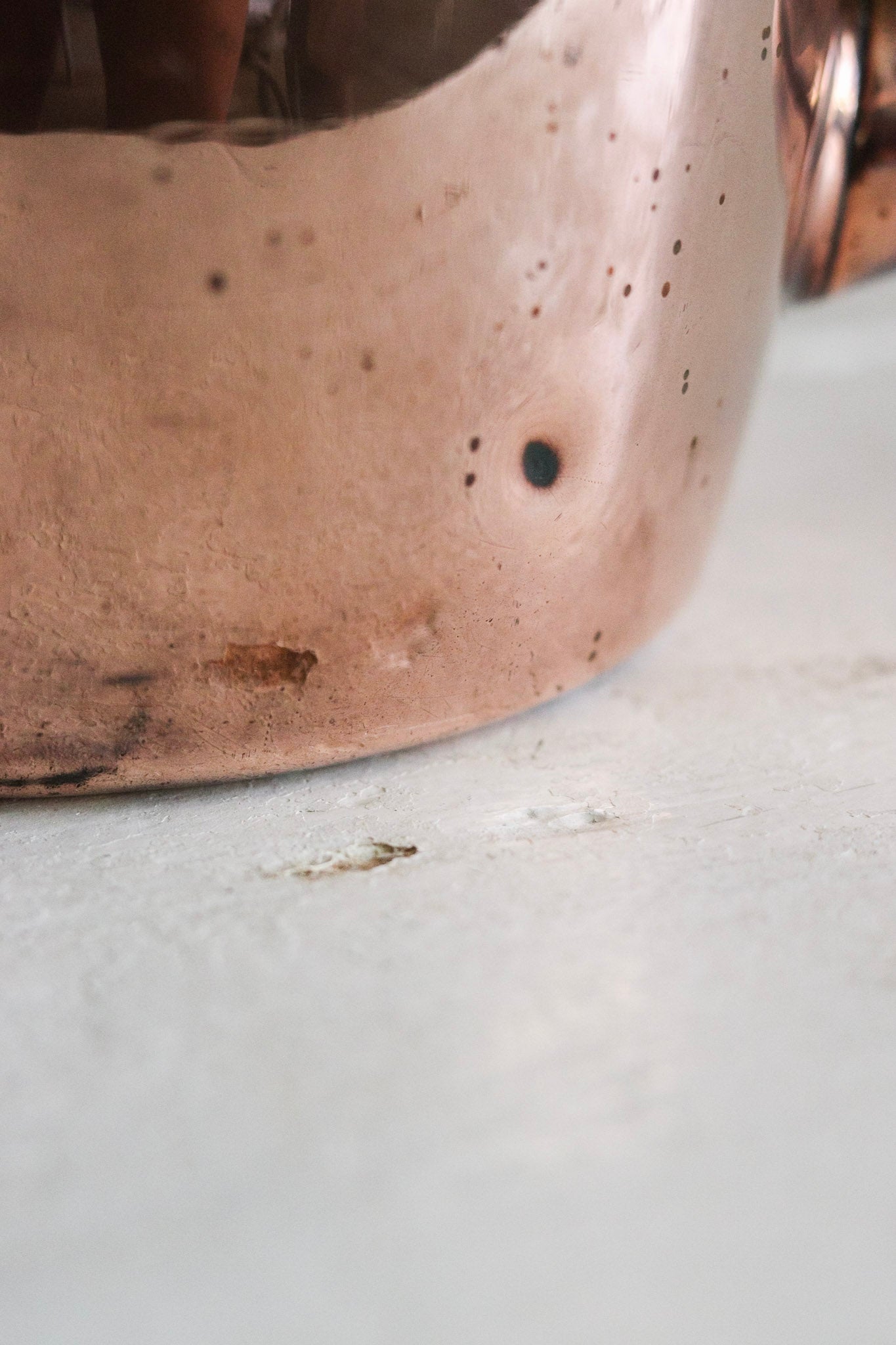 Petite Antique English Copper Kettle