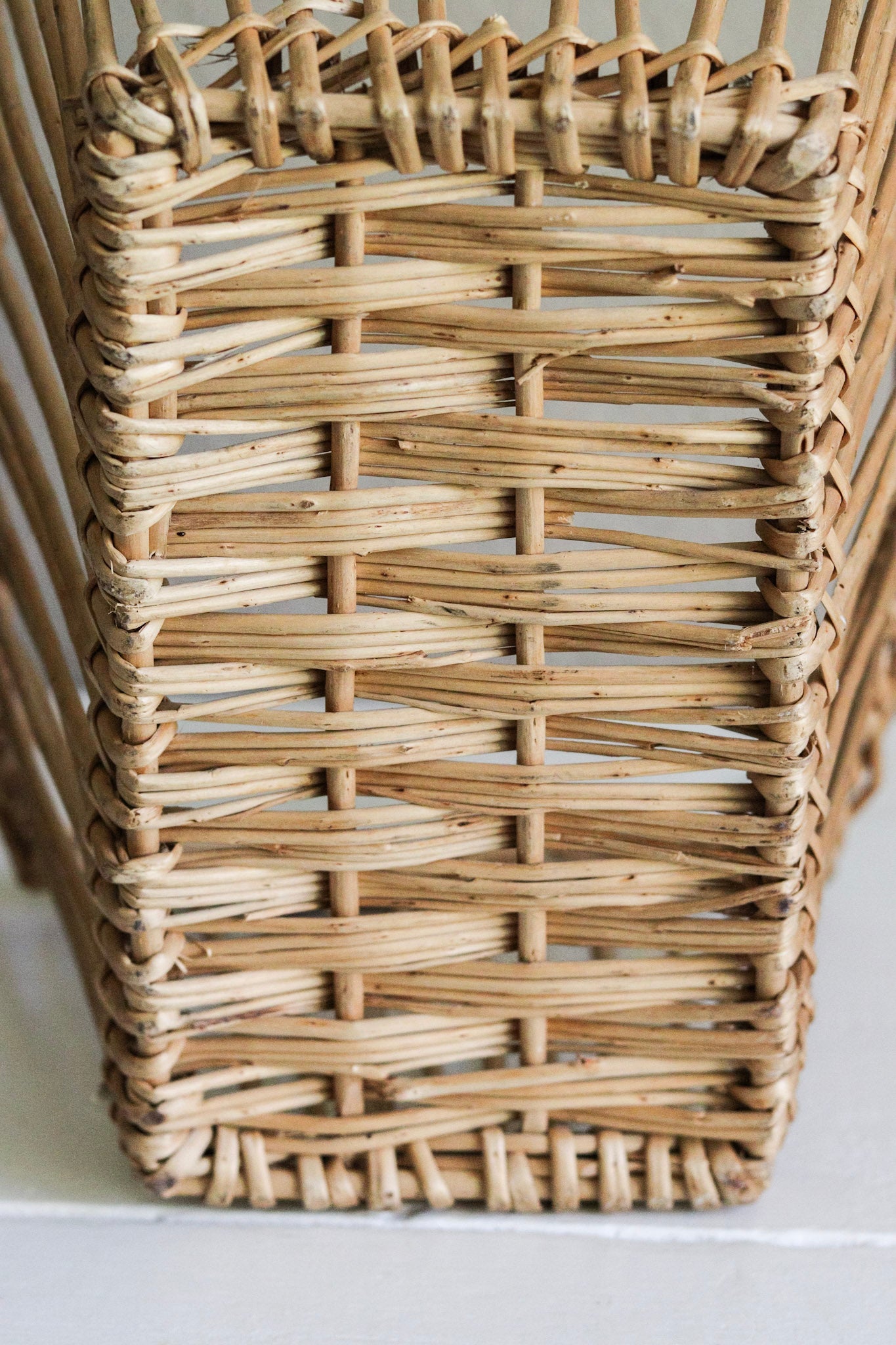 Petite Vintage French Boulangerie Basket
