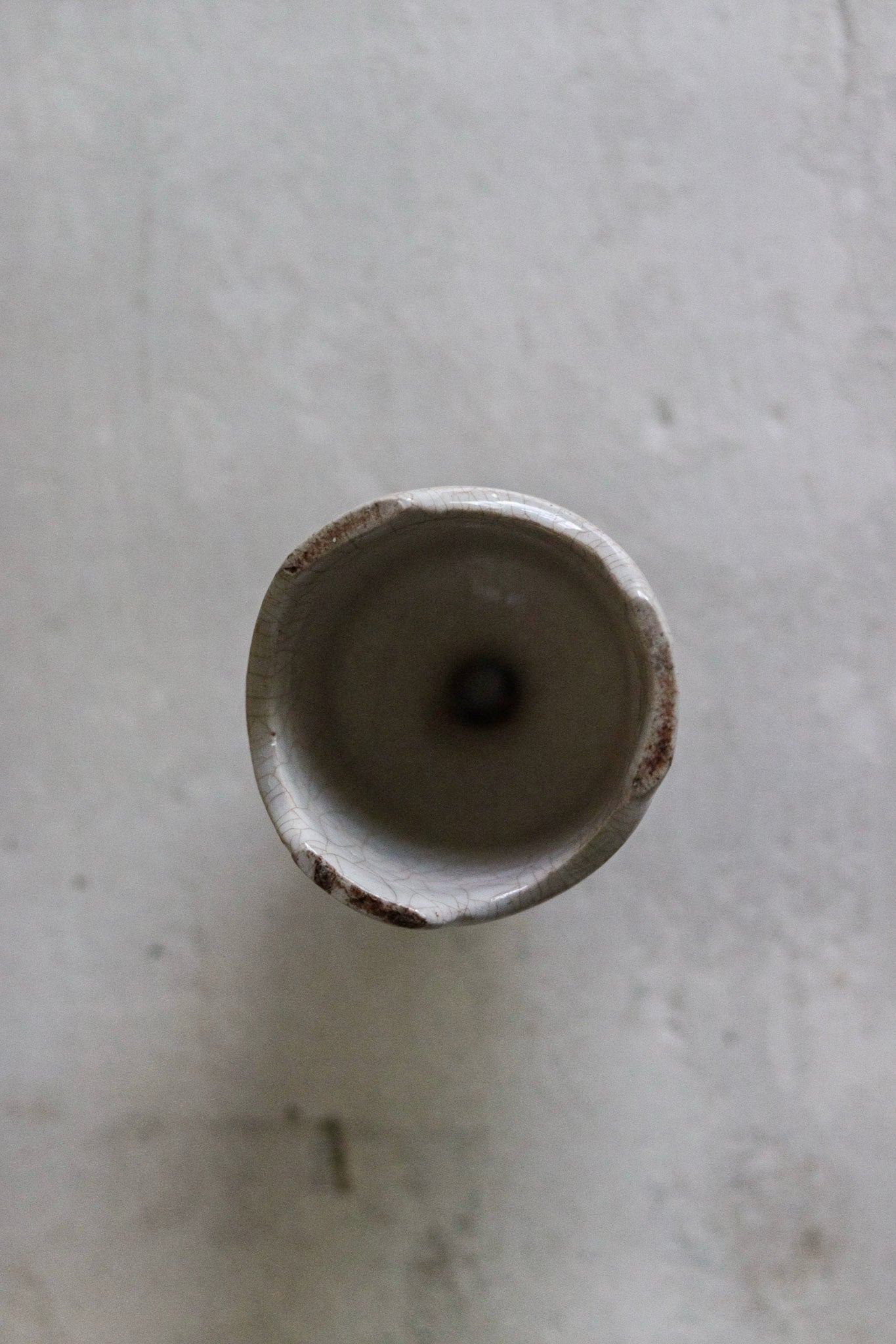 Vintage English Stained Pie Funnel