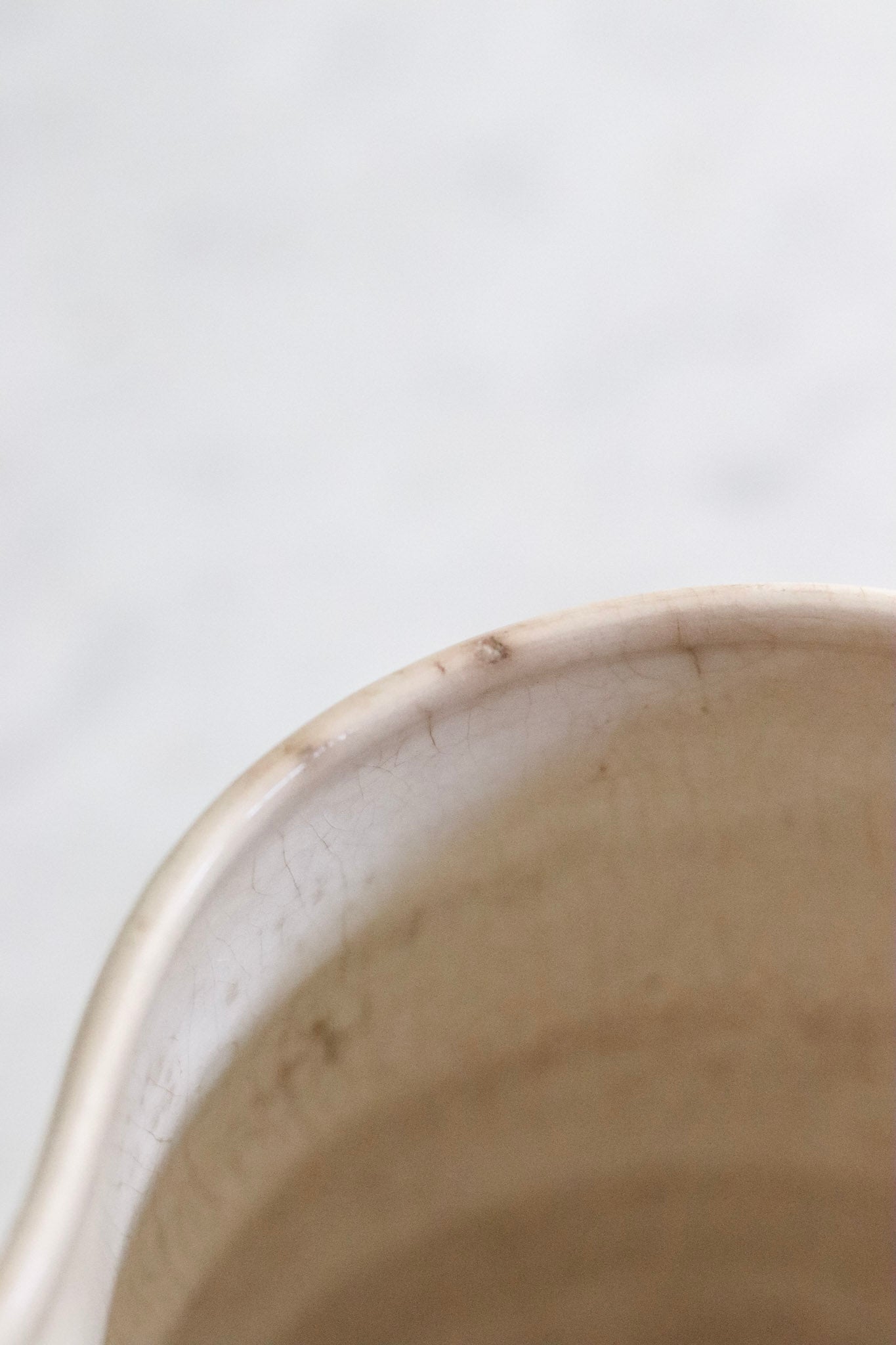 Vintage French Banded Pitcher