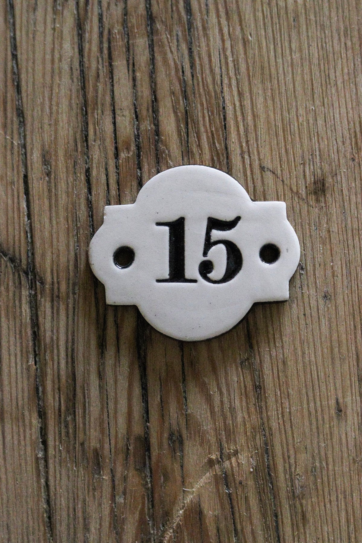 Vintage English Number Plates