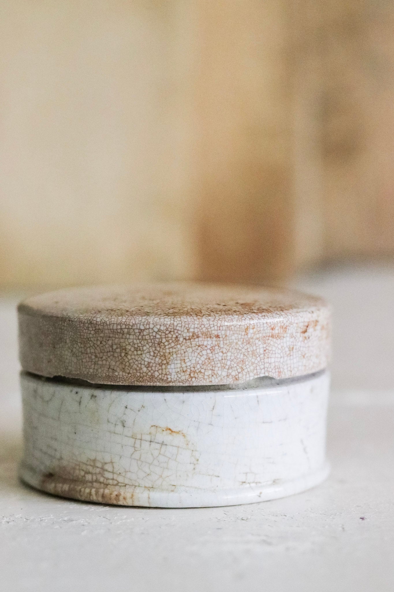 Antique English Lidded Pot