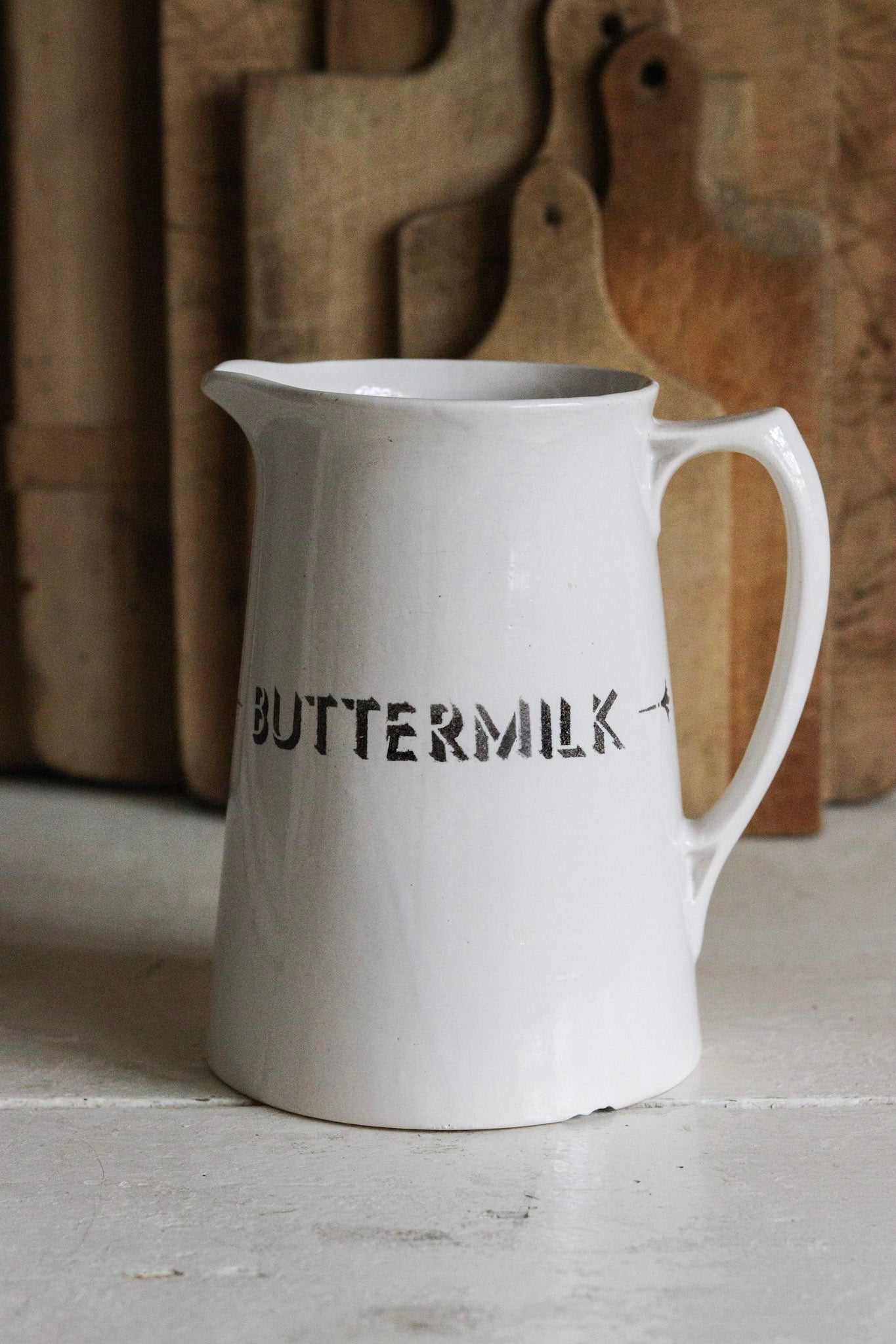 Vintage English Buttermilk Pitcher