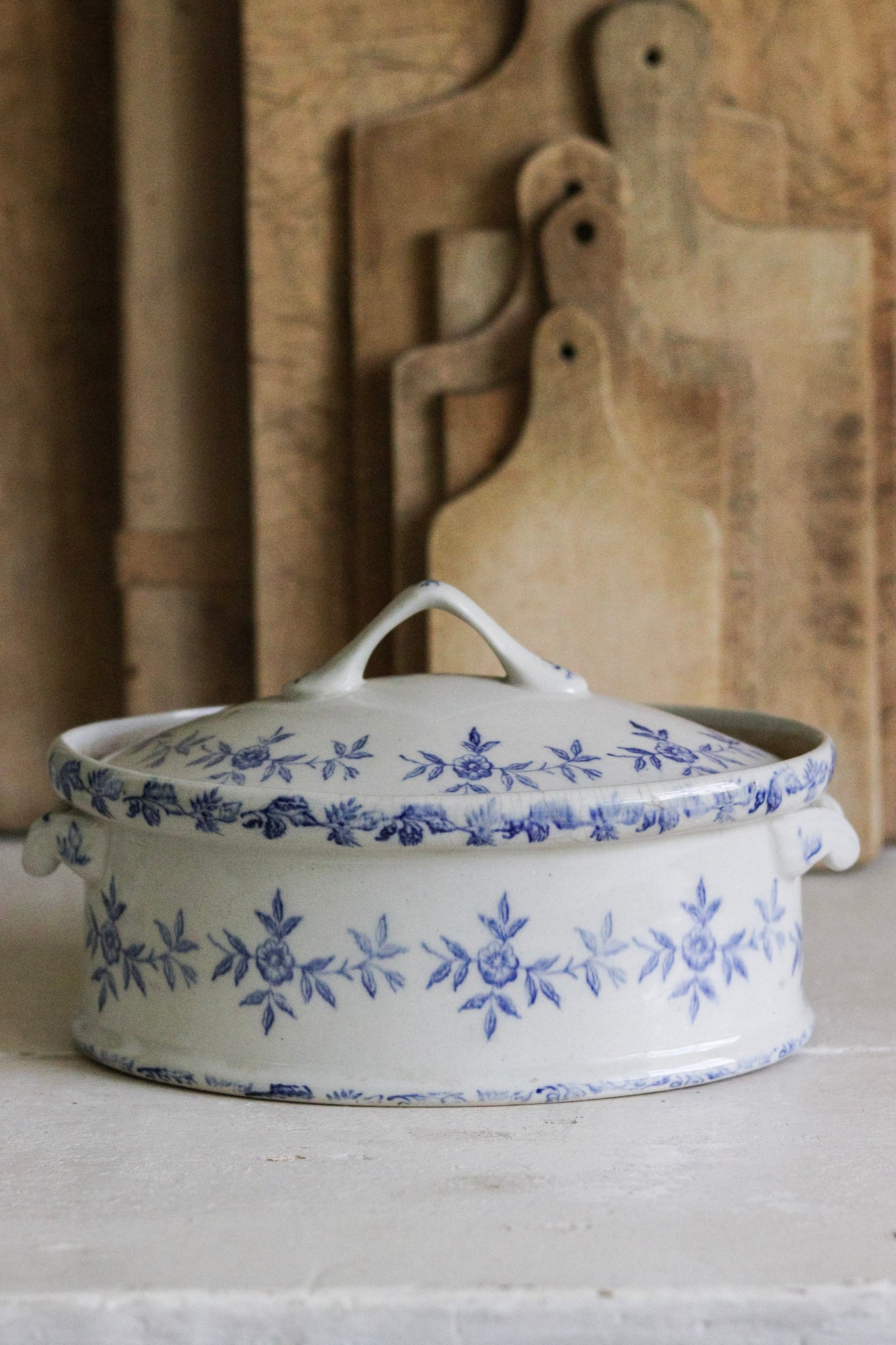 Large French Saint Uze Terrine