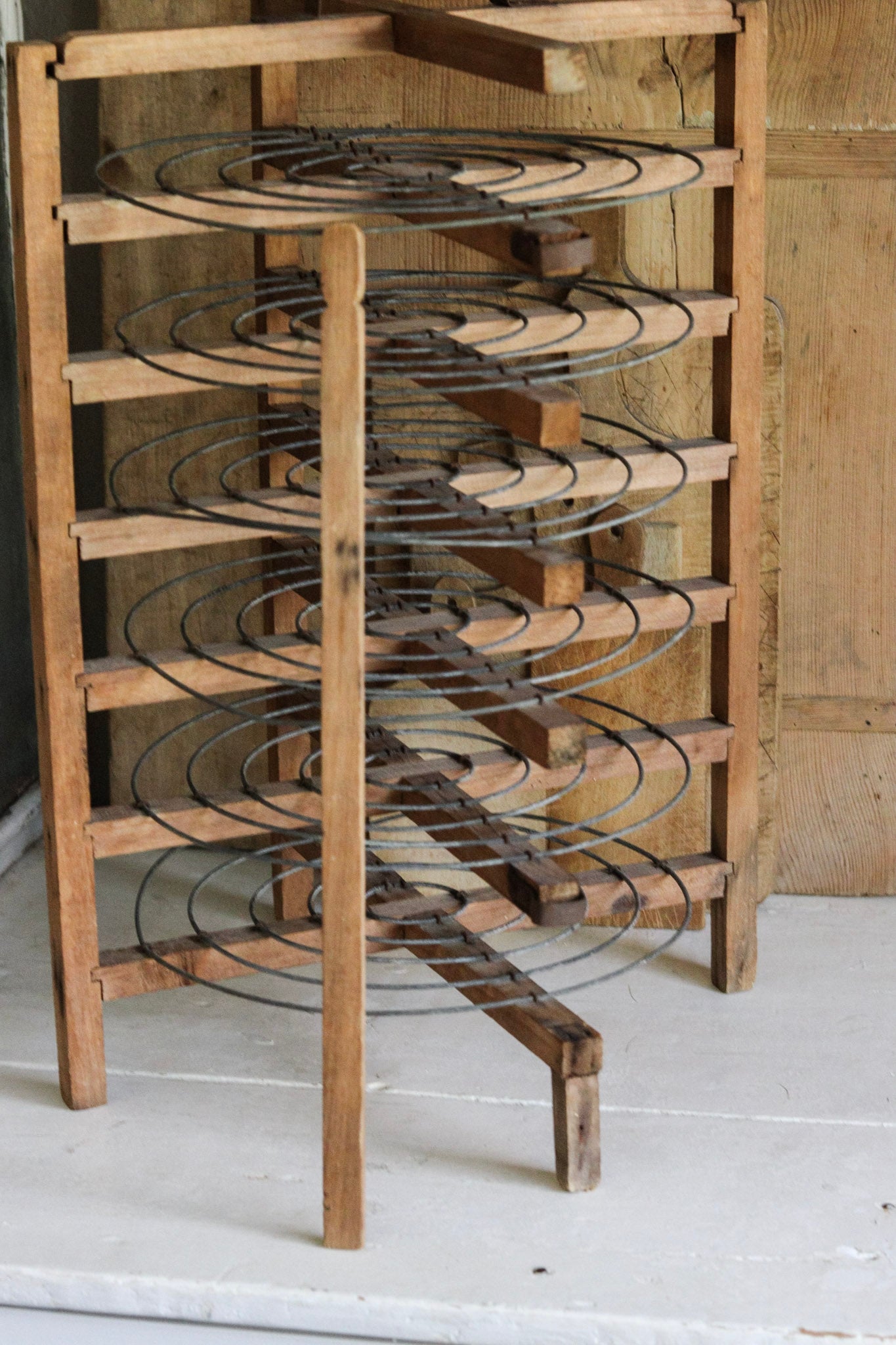 Antique French Tart Rack