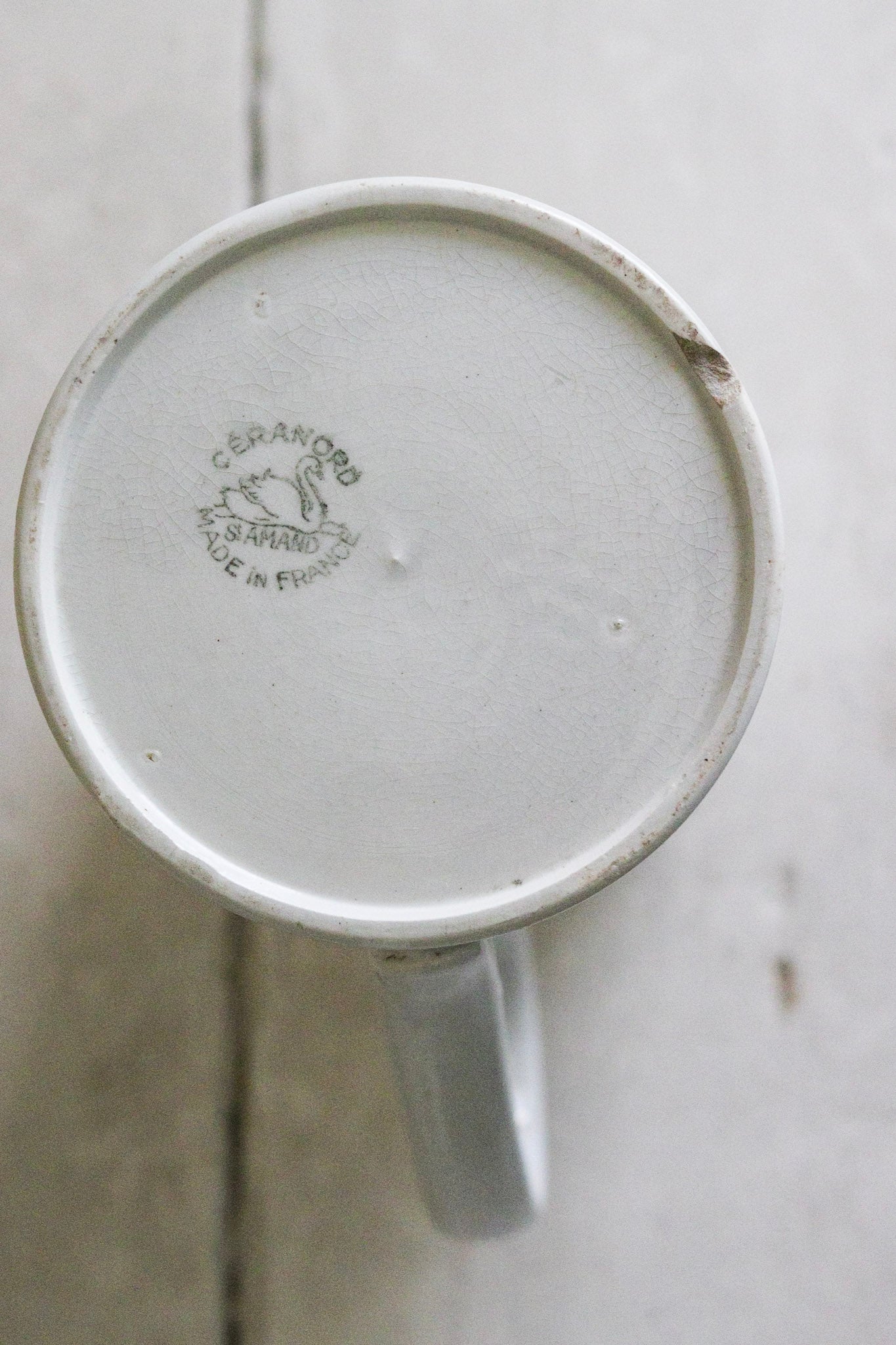 French Ironstone Pitcher