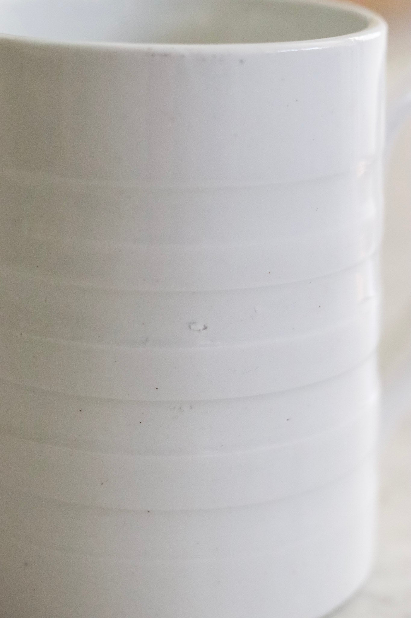 Vintage French Banded Pitcher