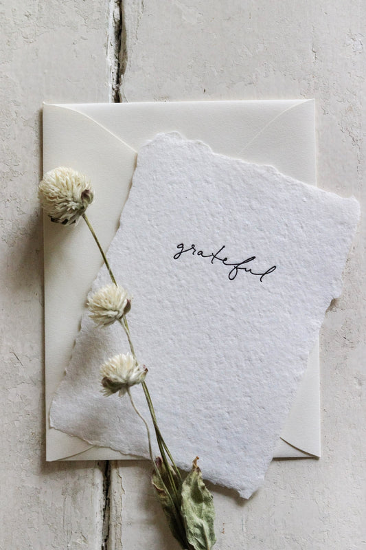 Grateful Notecard