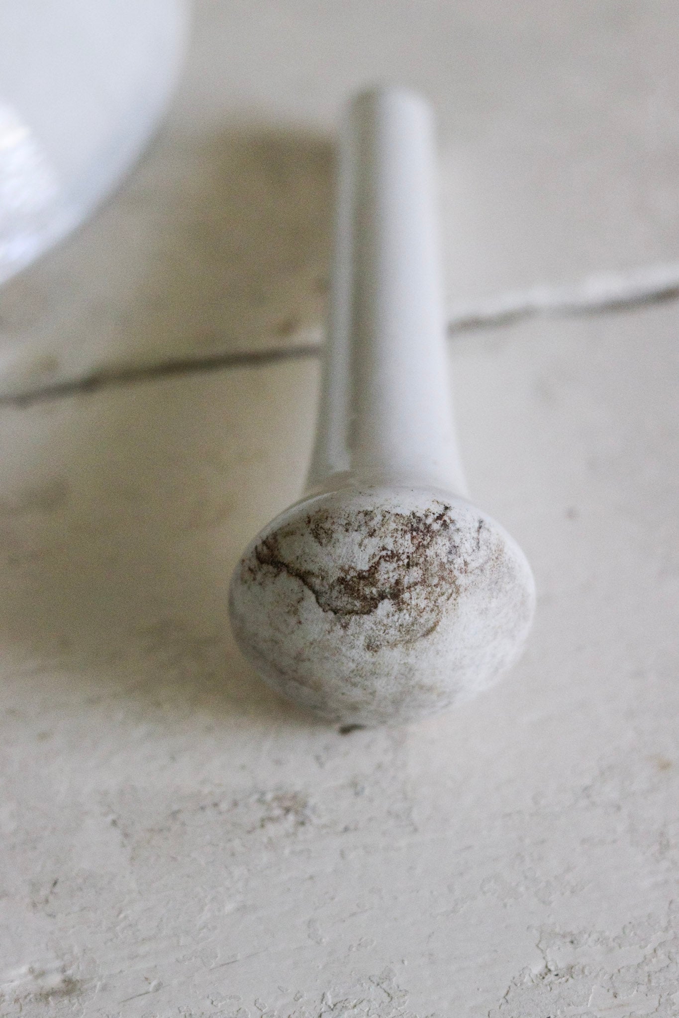 Antique French Bowl with Pestle