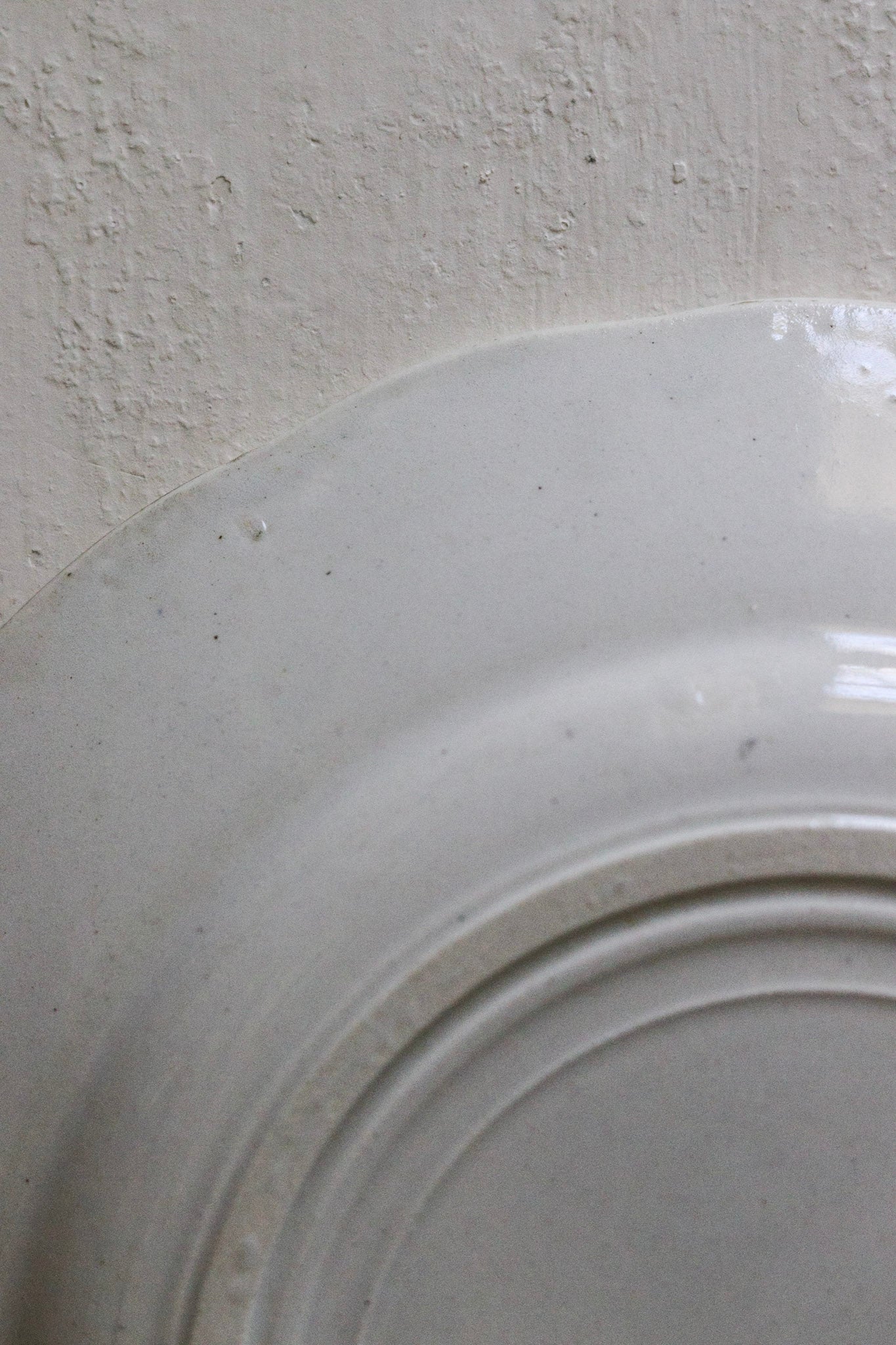 Antique French Transferware Plate - Autun