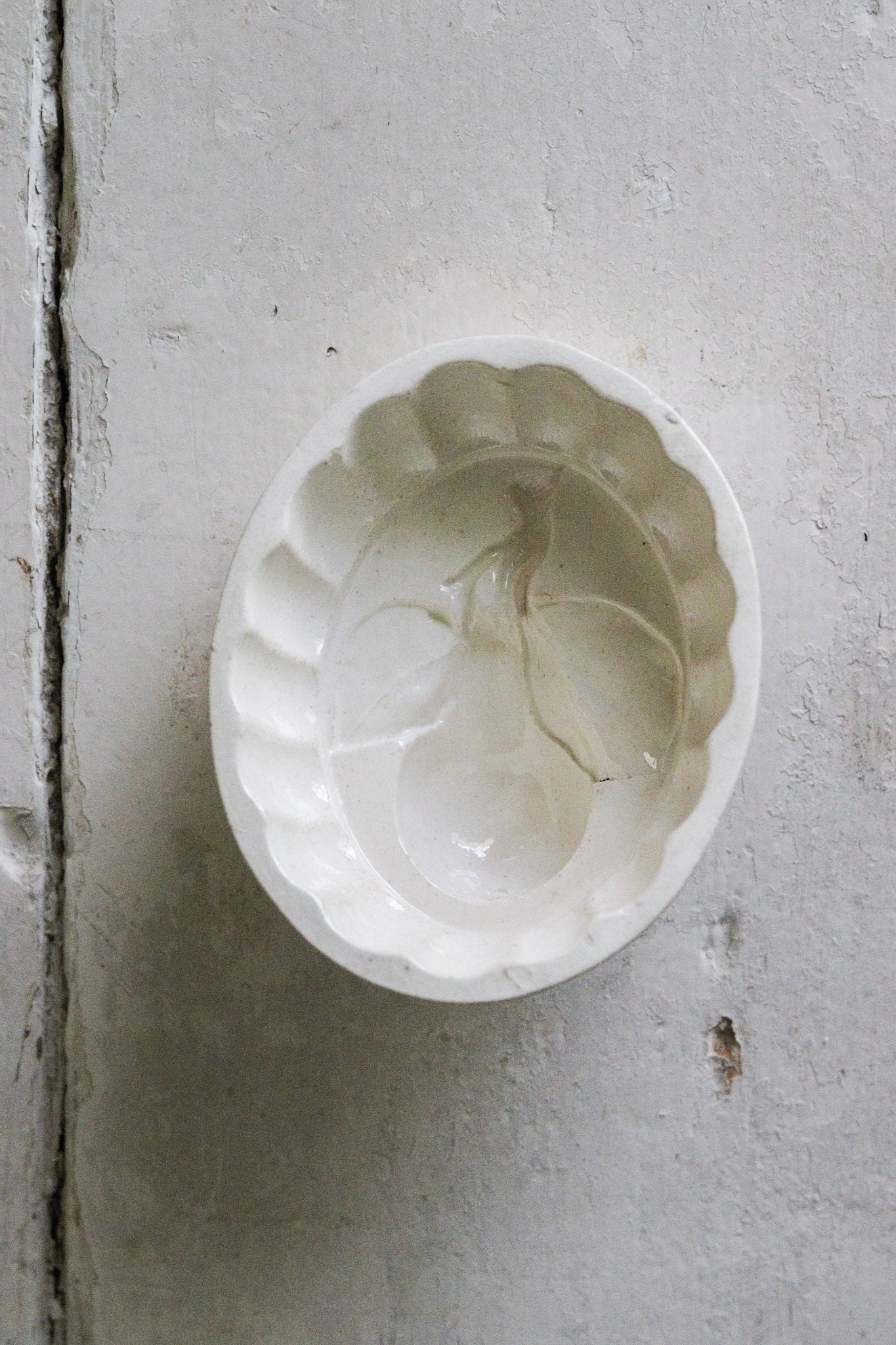 Petite Antique English Ironstone Jelly Mold