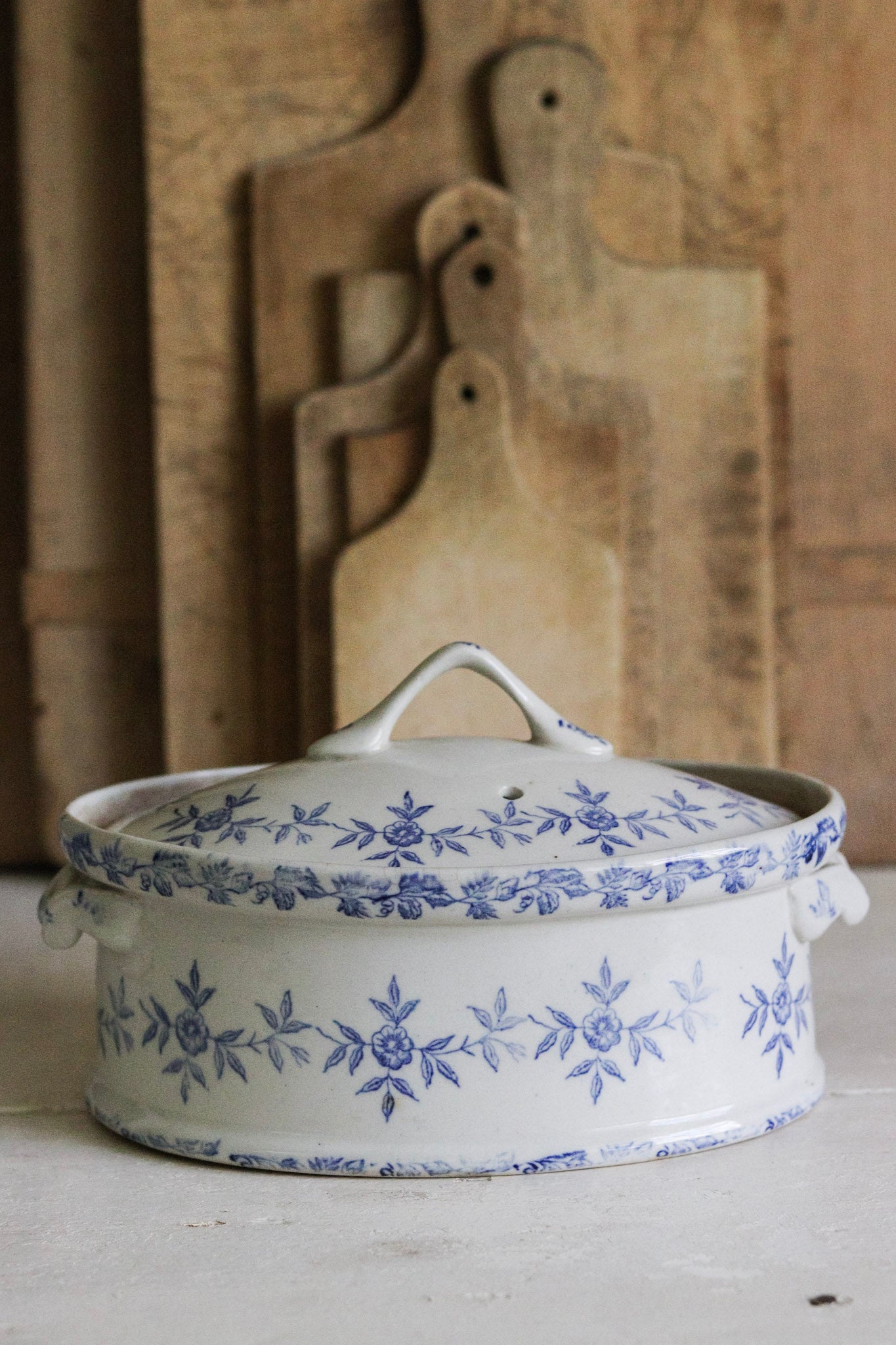 Large French Saint Uze Terrine