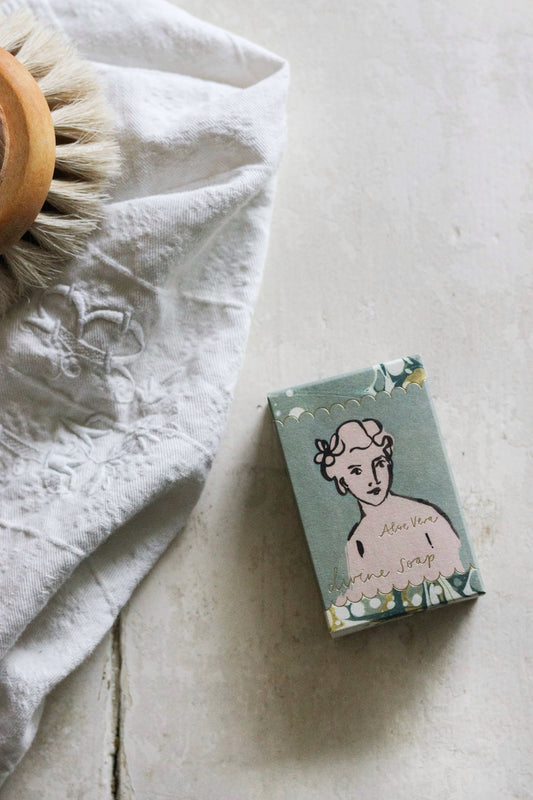 French Hand Soap Bar - Aloe Vera