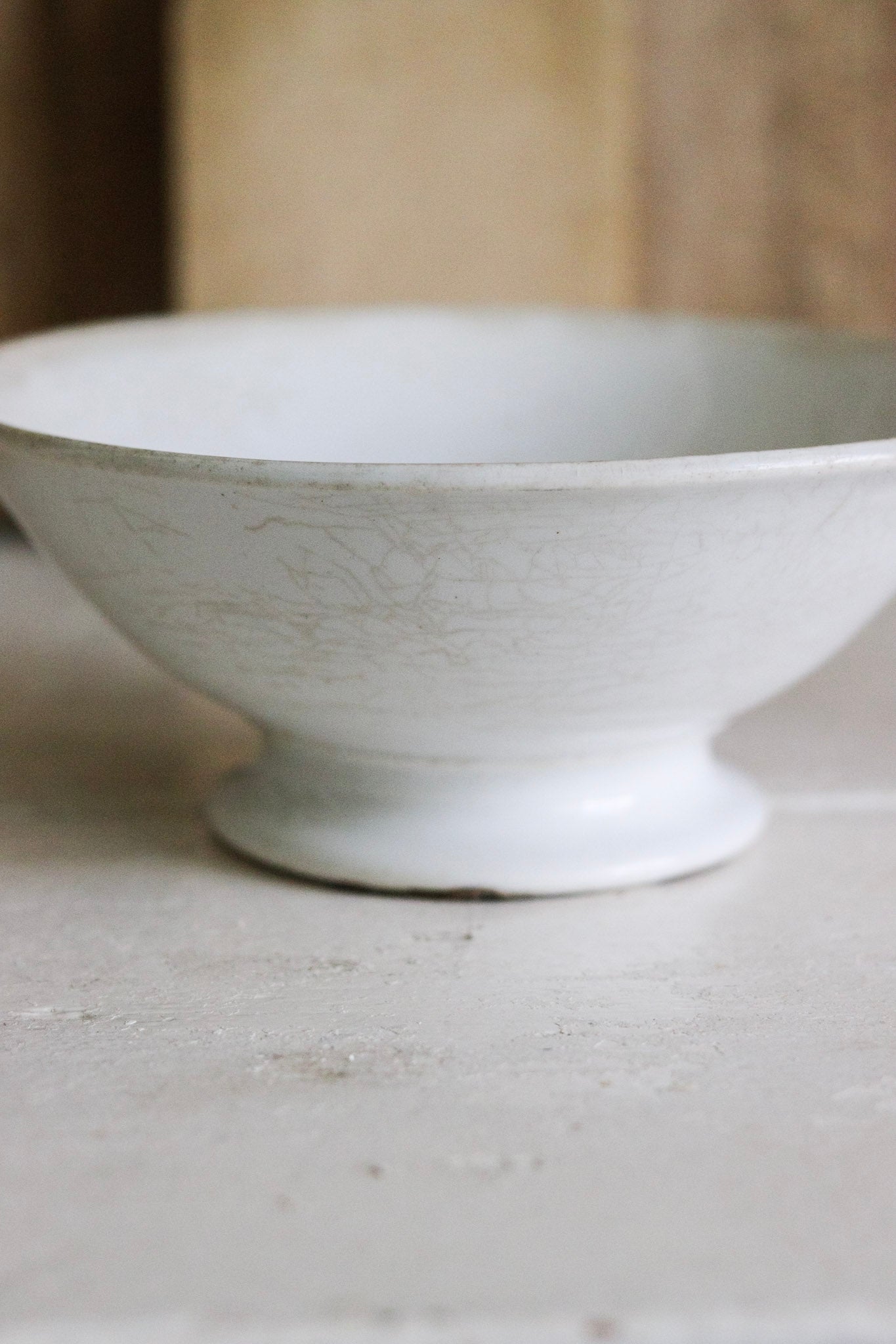 Antique French Bowl with Pestle