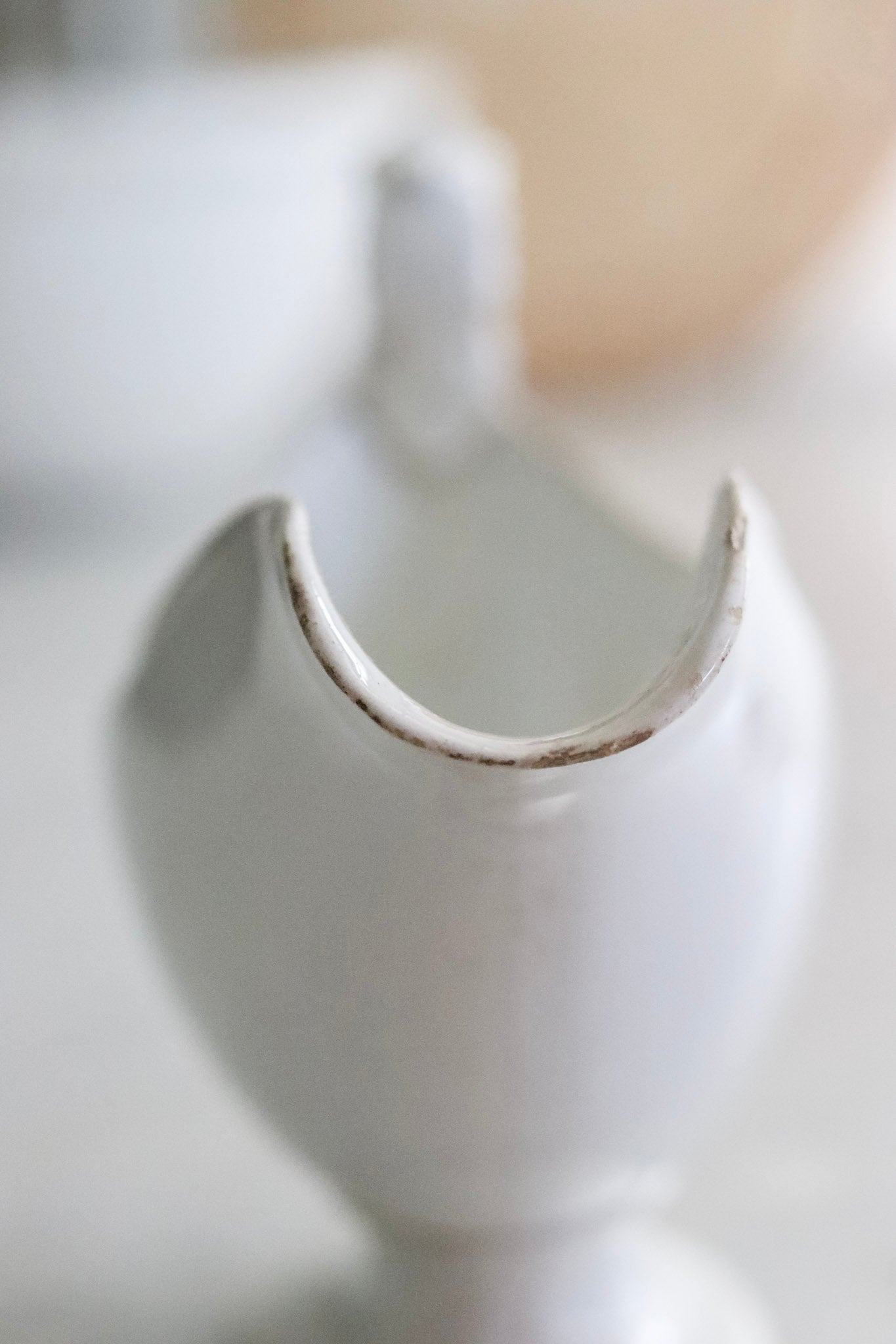 Antique French Ironstone Sauciér