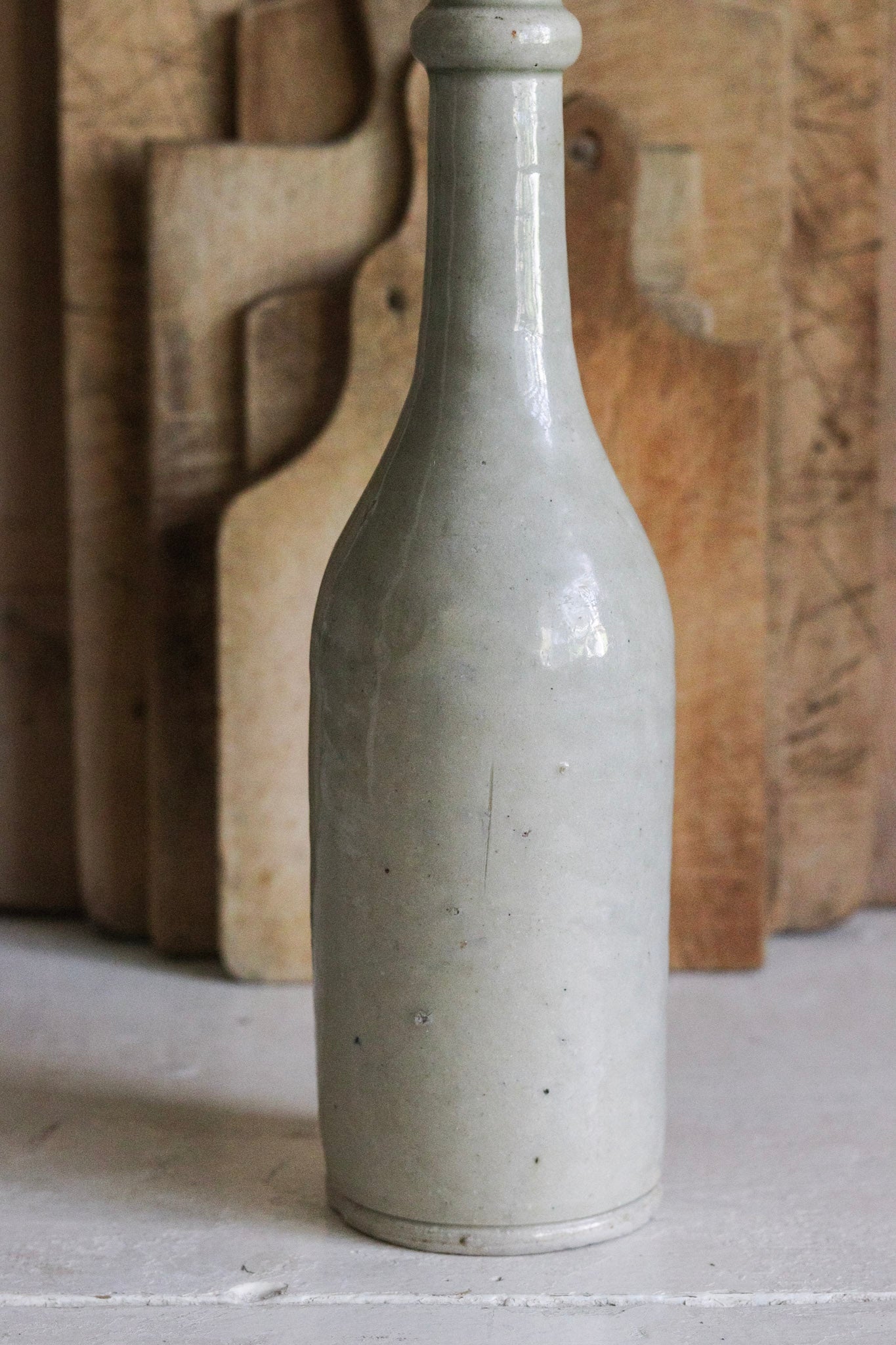 Vintage French Stoneware Bottle No.2