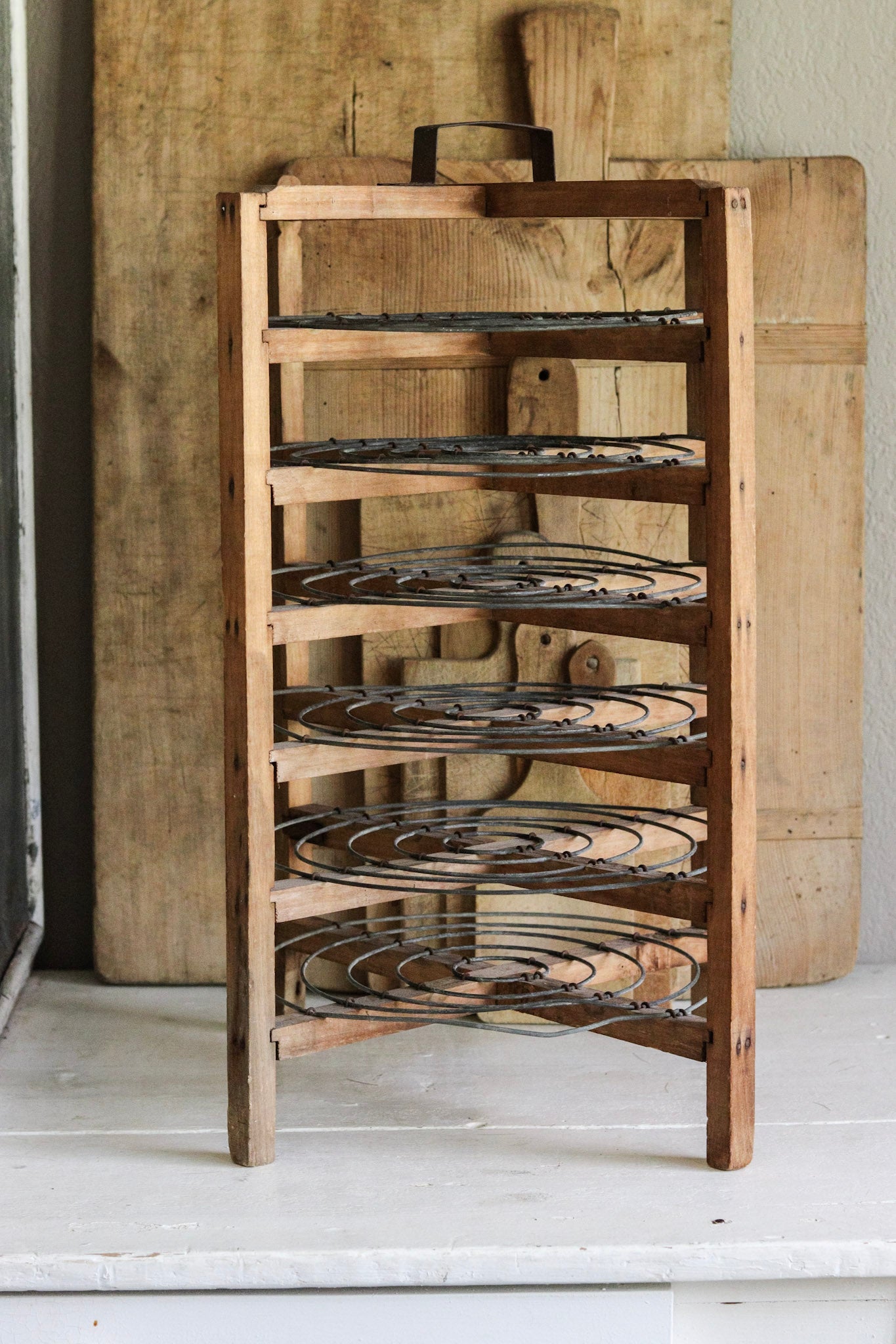 Antique French Tart Rack
