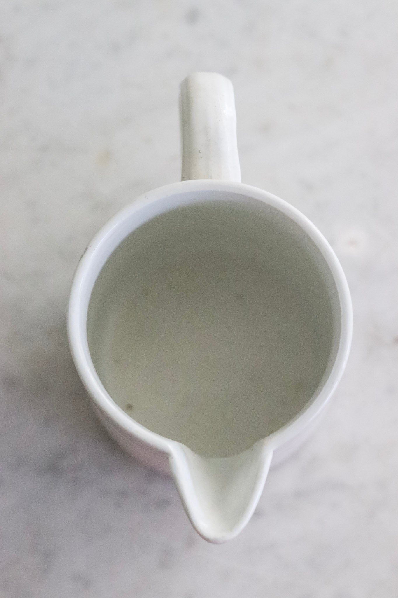 Vintage French Banded Pitcher