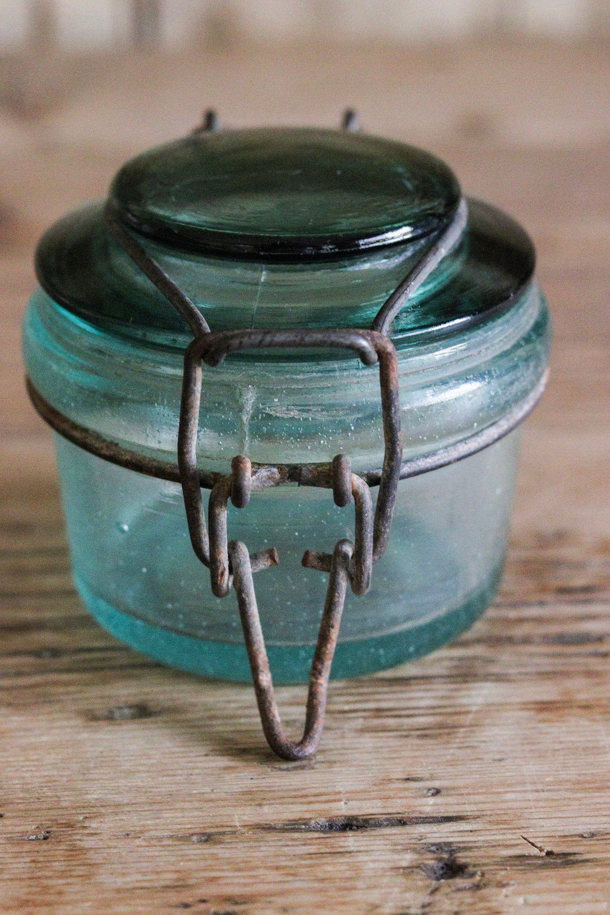 Very Petite Vintage French Canning Jar No.1