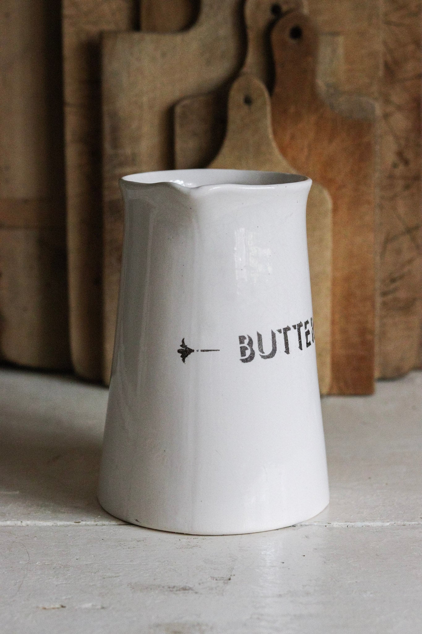 Vintage English Buttermilk Pitcher