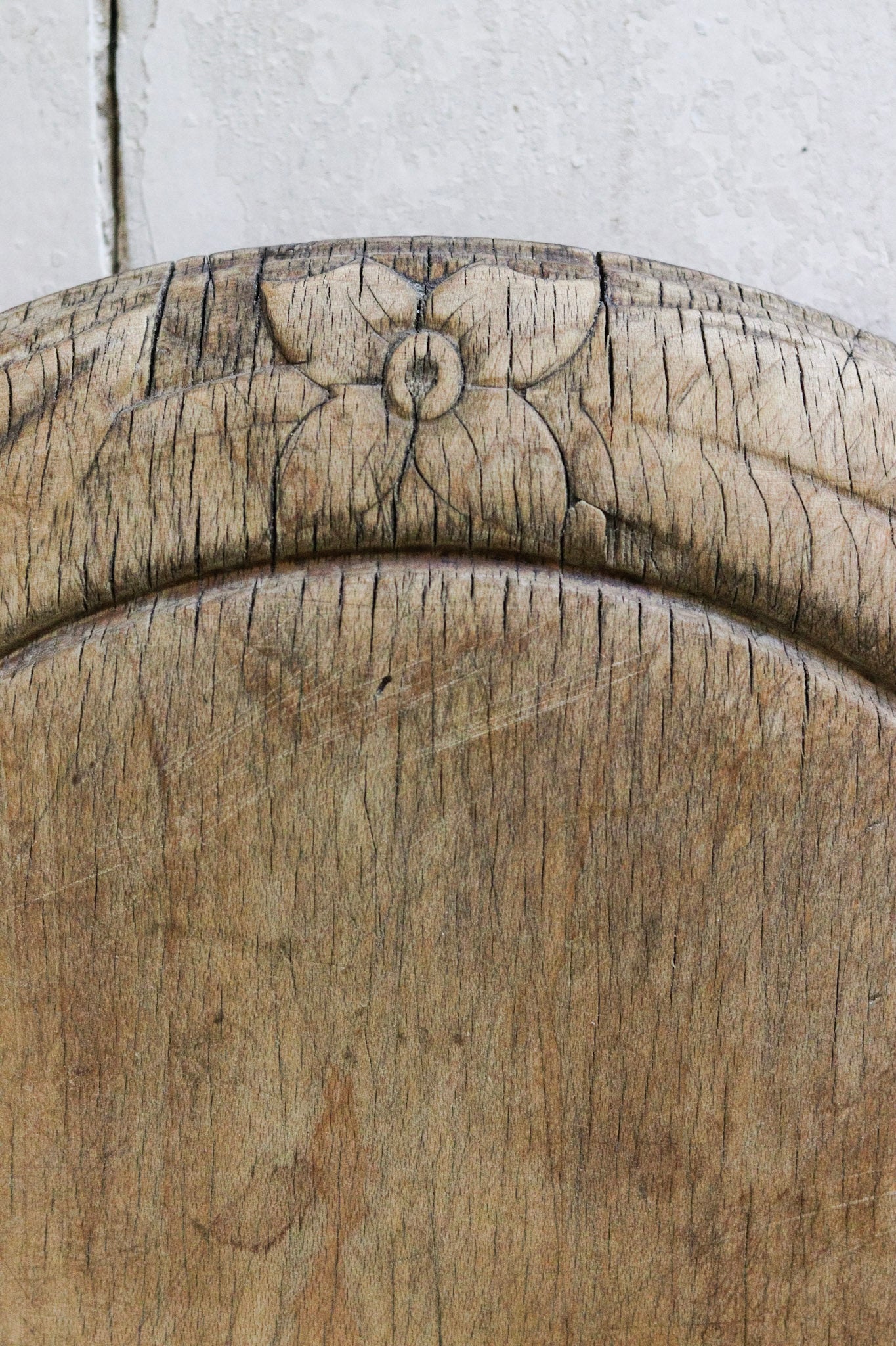 Vintage English Bread Board with Flowers