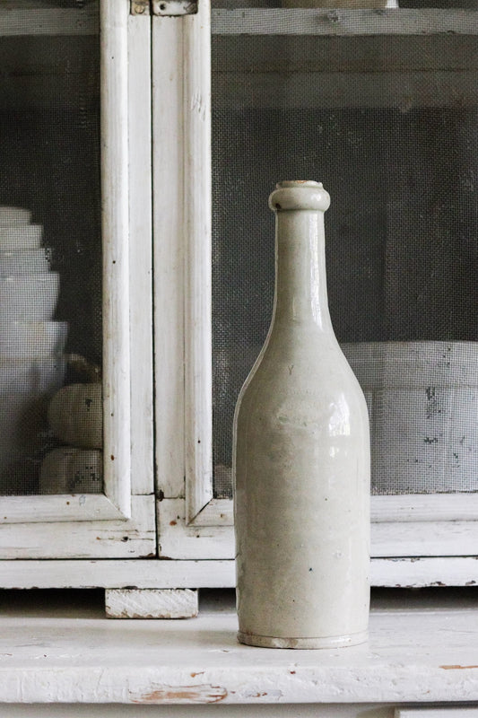 Vintage French Stoneware Bottle No.2