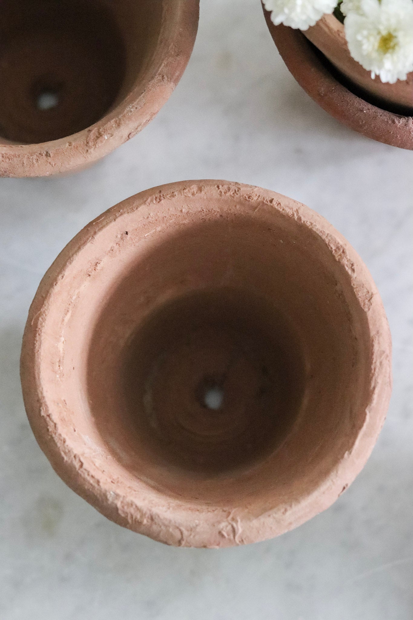 New Old Stock French Pots - Set of Two